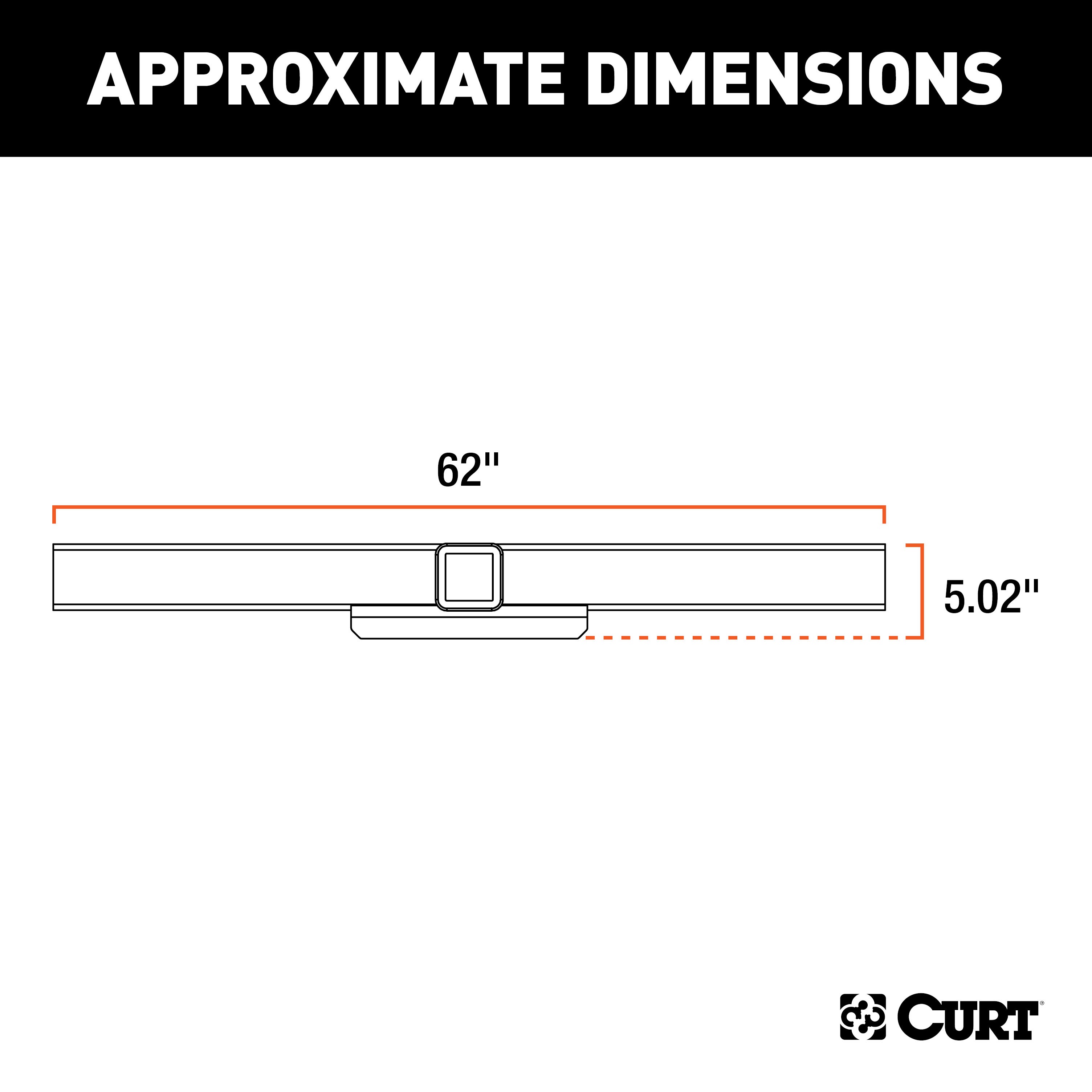 CURT 15922 - Specialty Hitches, Black, Carbon Steel