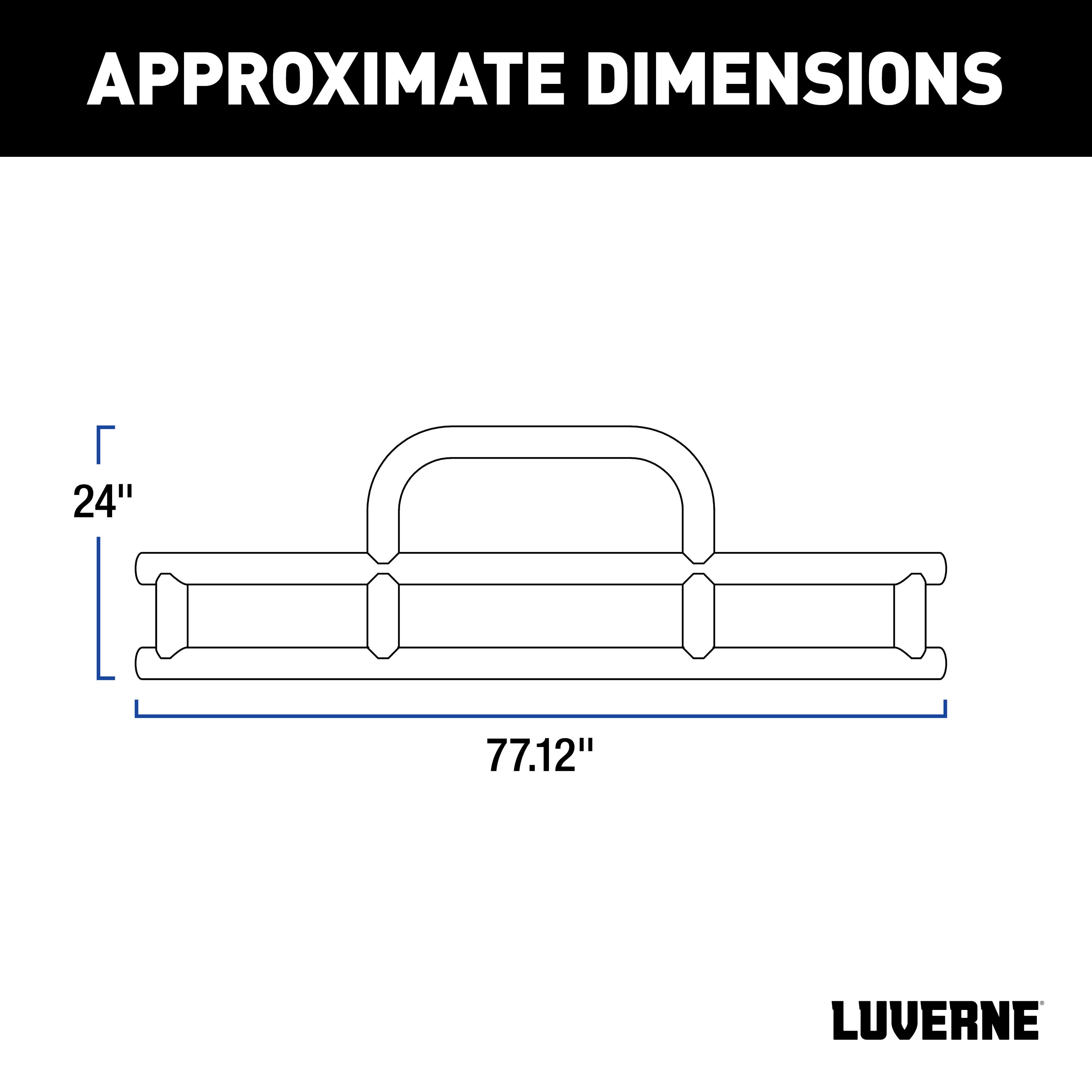 LUVERNE 205530-205910 - Tuff Guard, Black, Steel