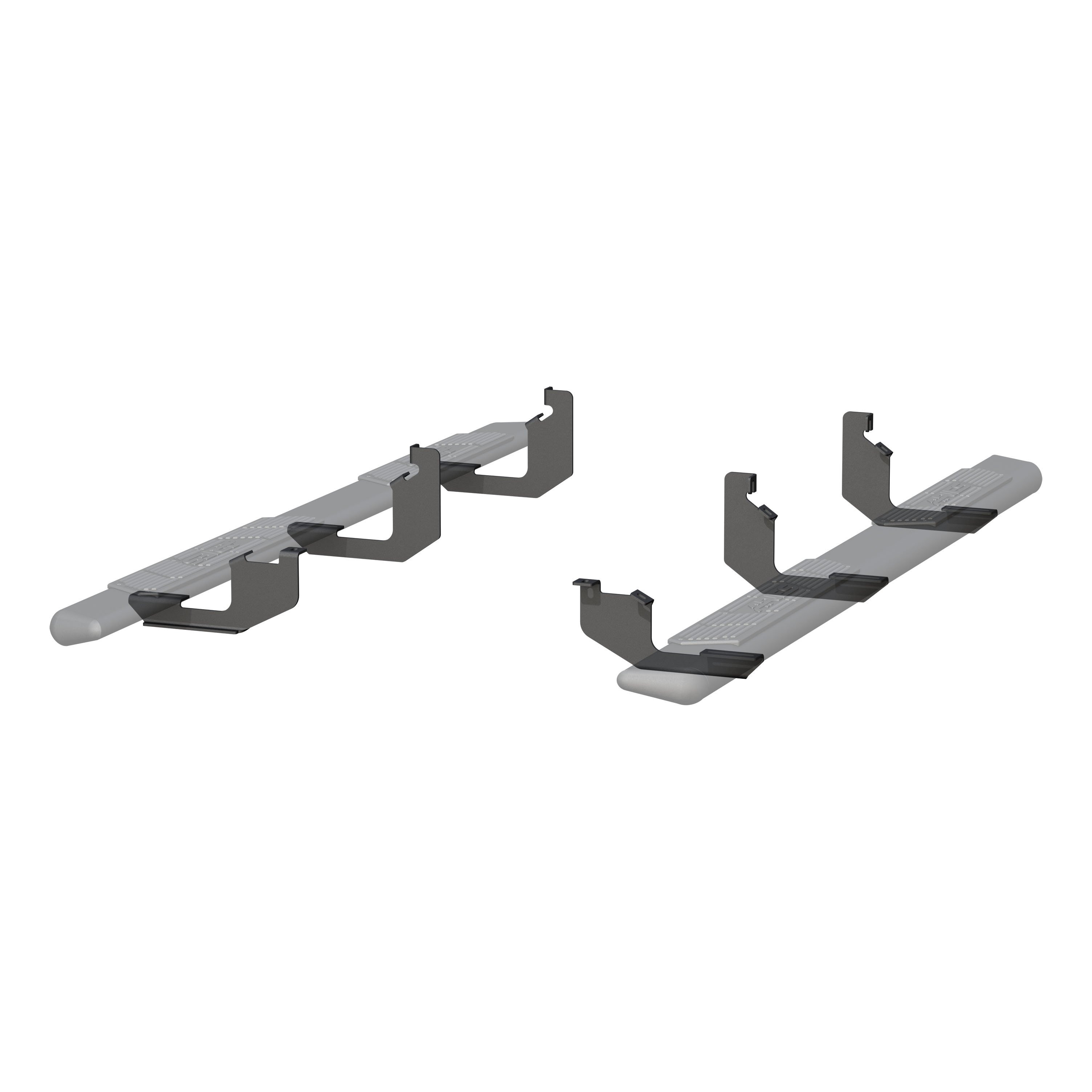 ARIES 2558052 - AscentStep, Crew Cab, Carbide Black Powder Coat