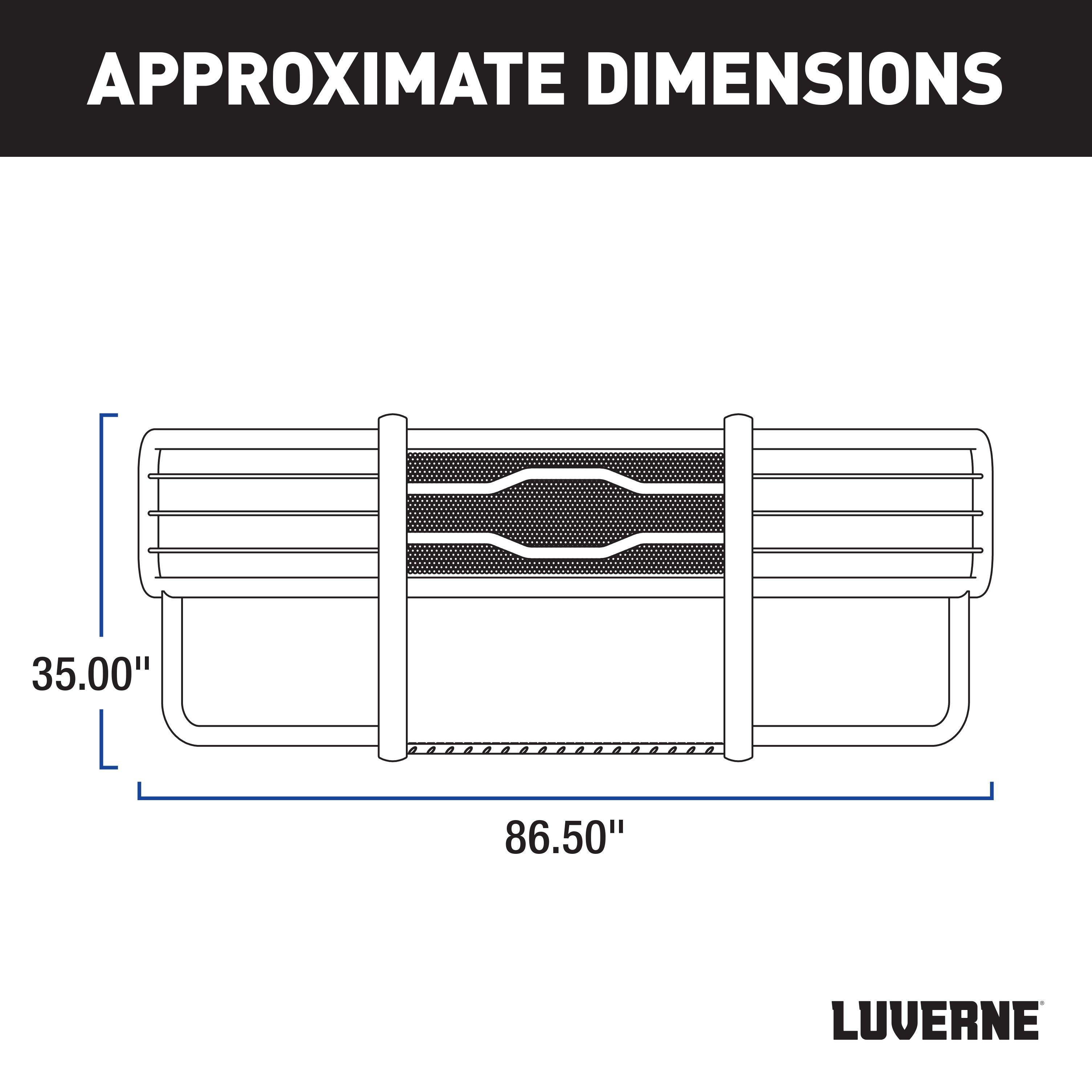 LUVERNE 320713-321542 - Prowler Max, Smooth Black Powder Coat