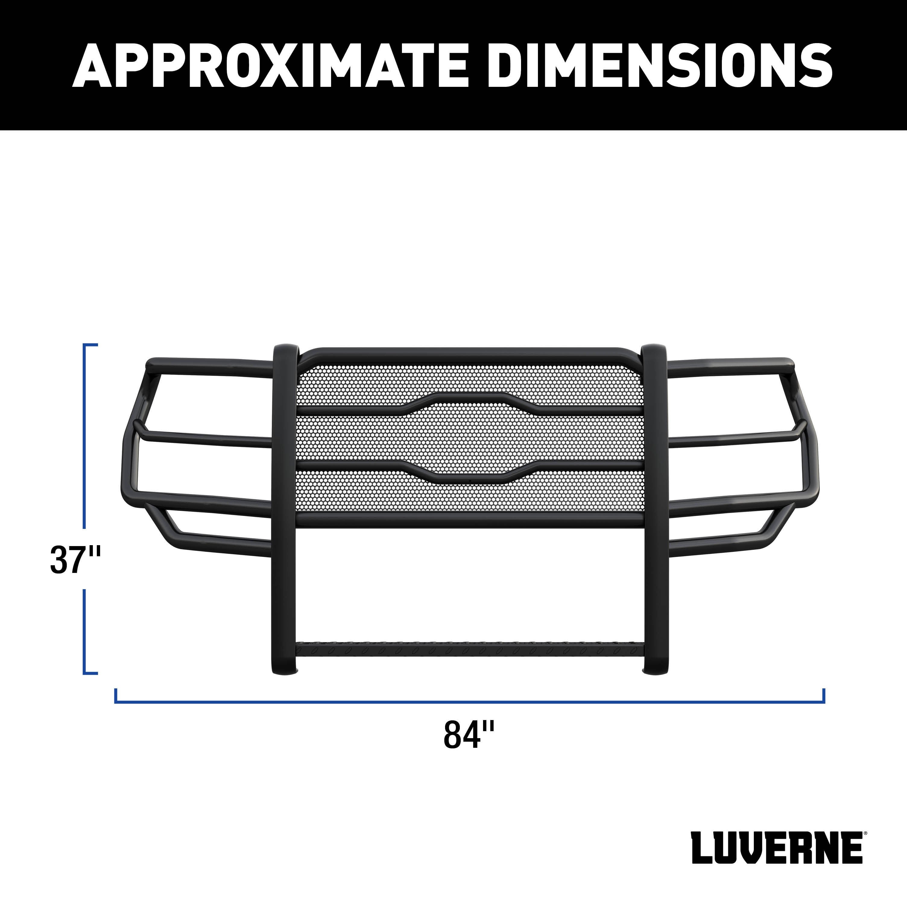 LUVERNE 321802 - Prowler Max, Smooth Black Powder Coat