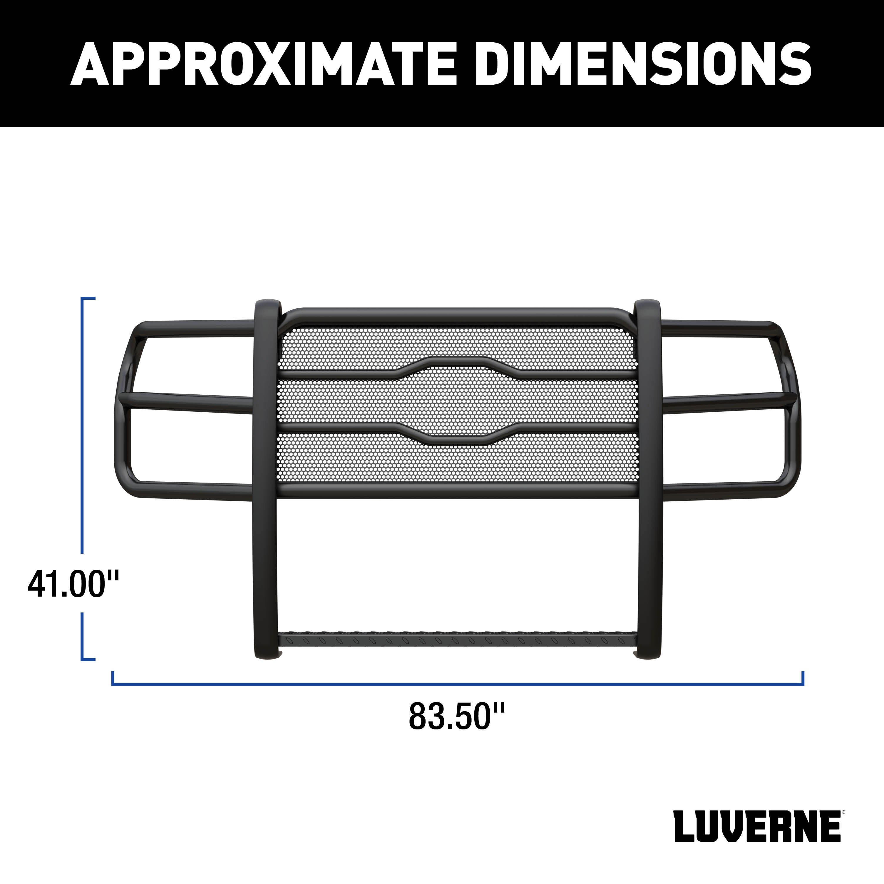 LUVERNE 321803 - Prowler Max, Smooth Black Powder Coat