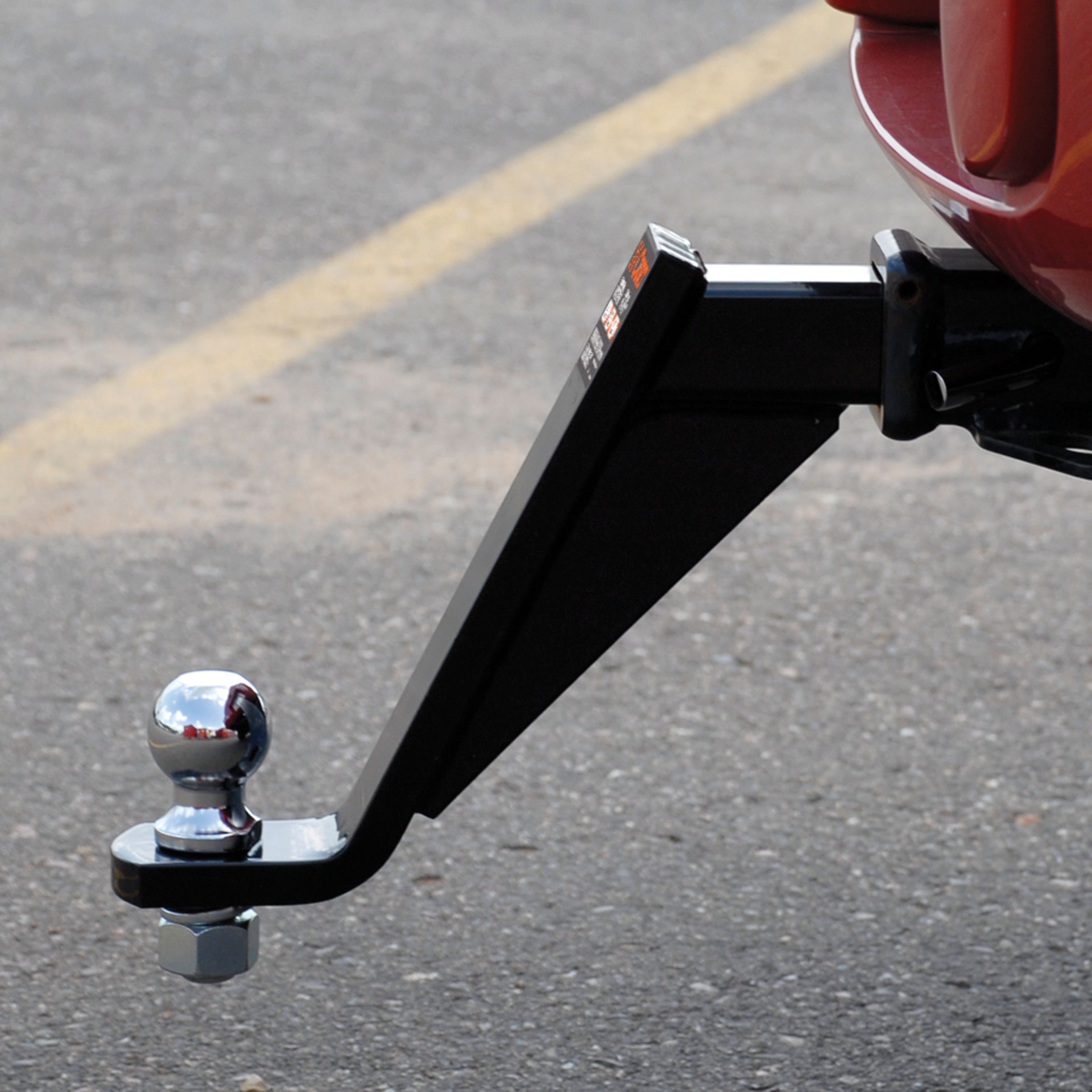 CURT 45110 - Ball Mounts, Gloss Black Powder Coat