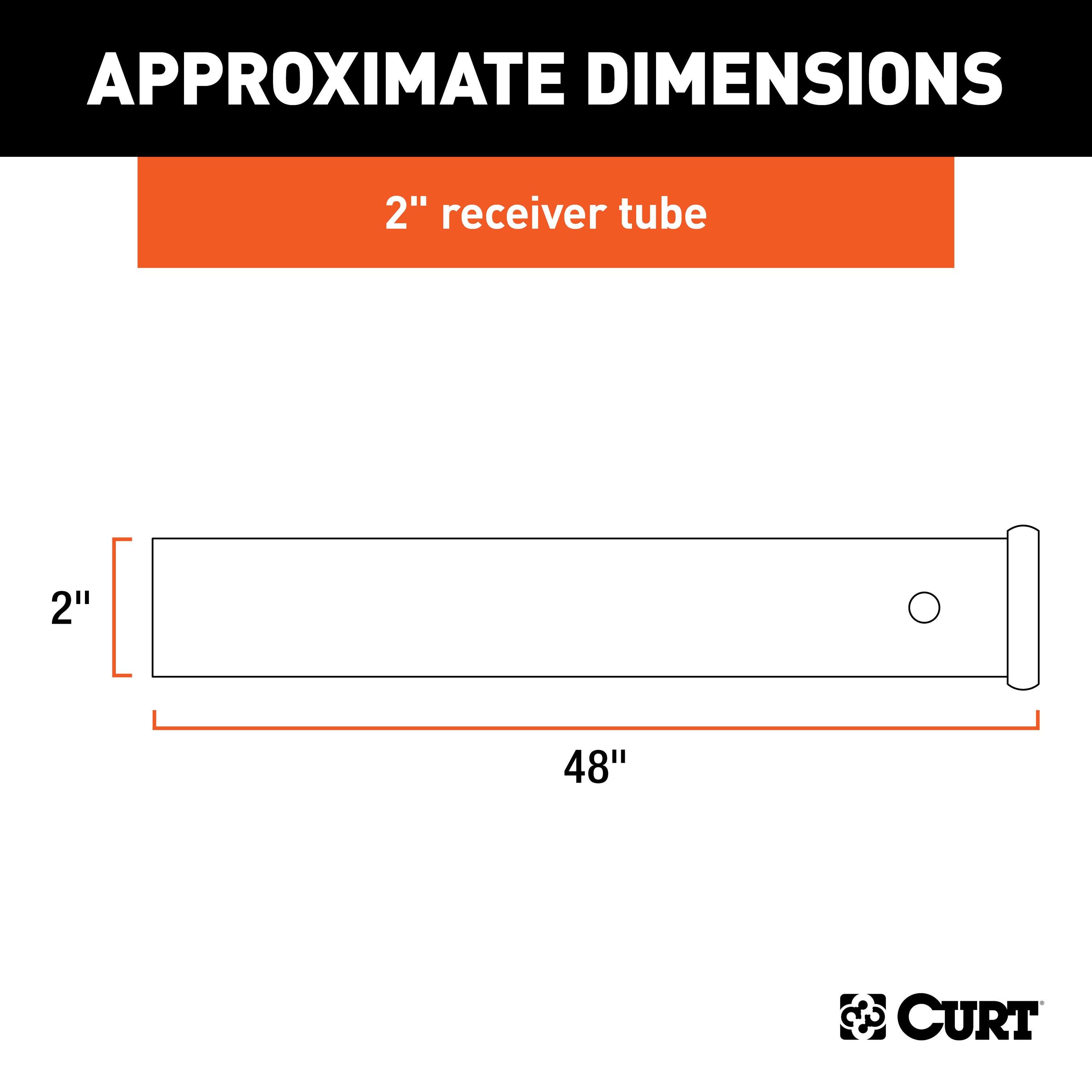 CURT 49480 - Specialty Hitches, RAW