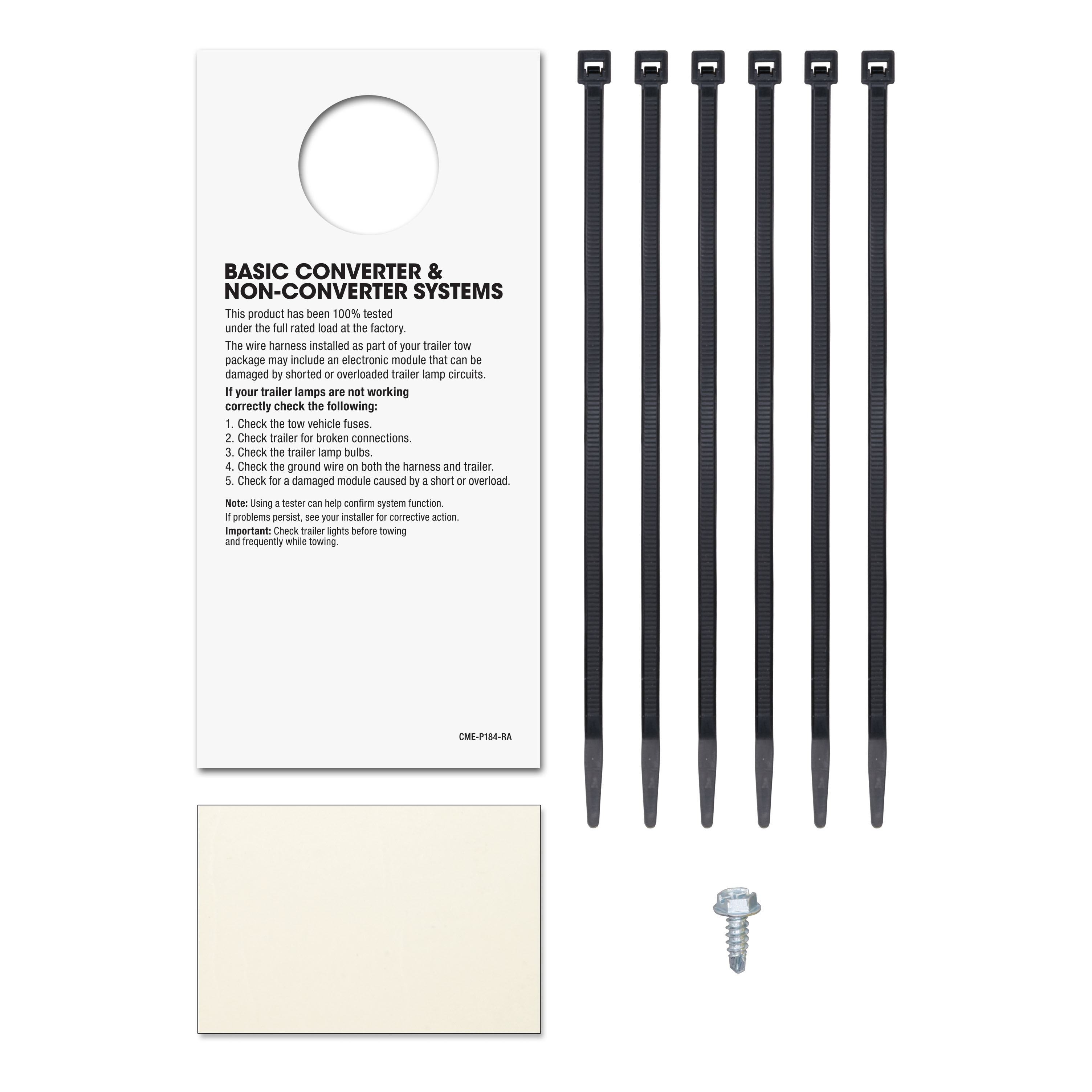 CURT 55384 - Wiring Connectors & Adapters, N/A