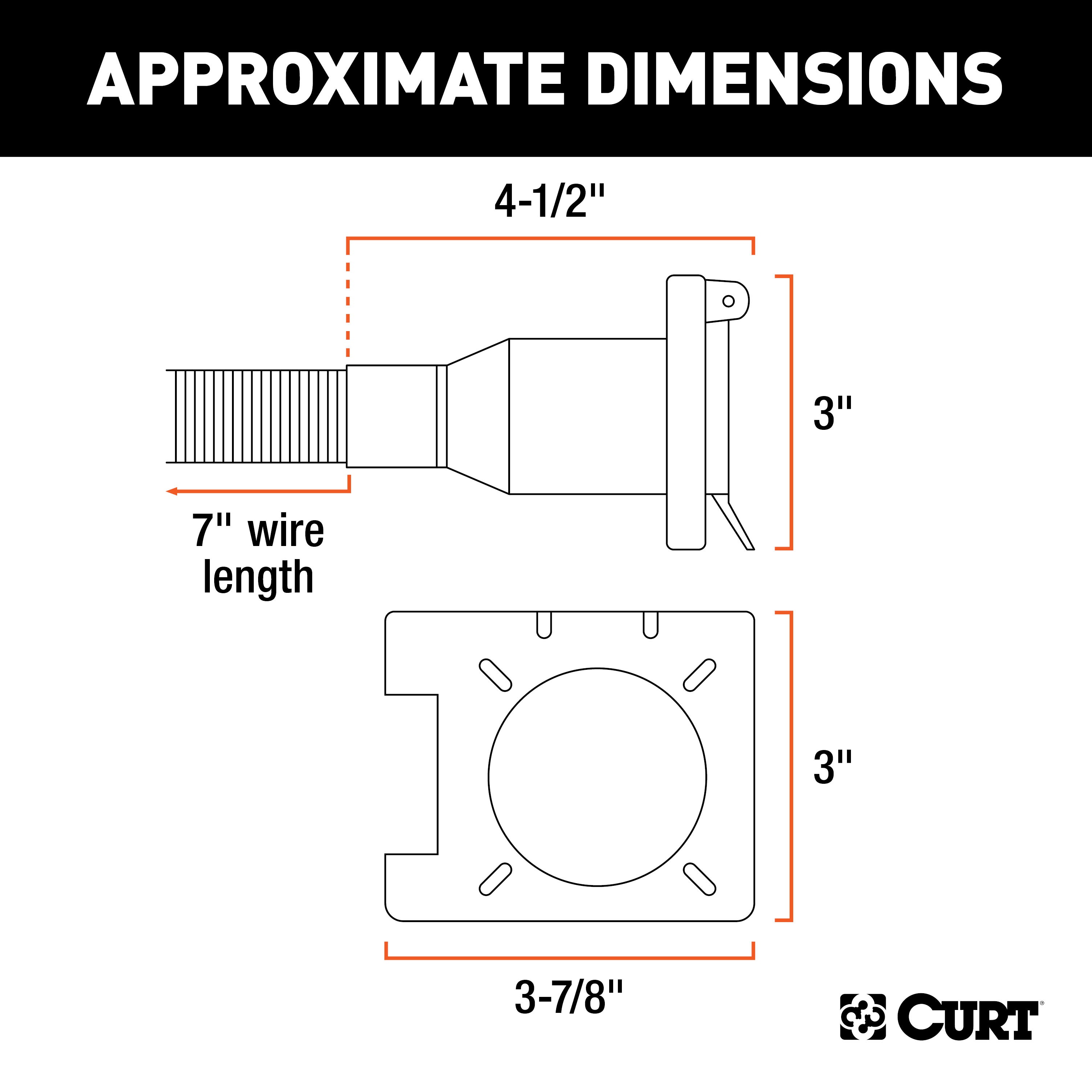 CURT 55774 - Custom Wiring Harnesses, N/A