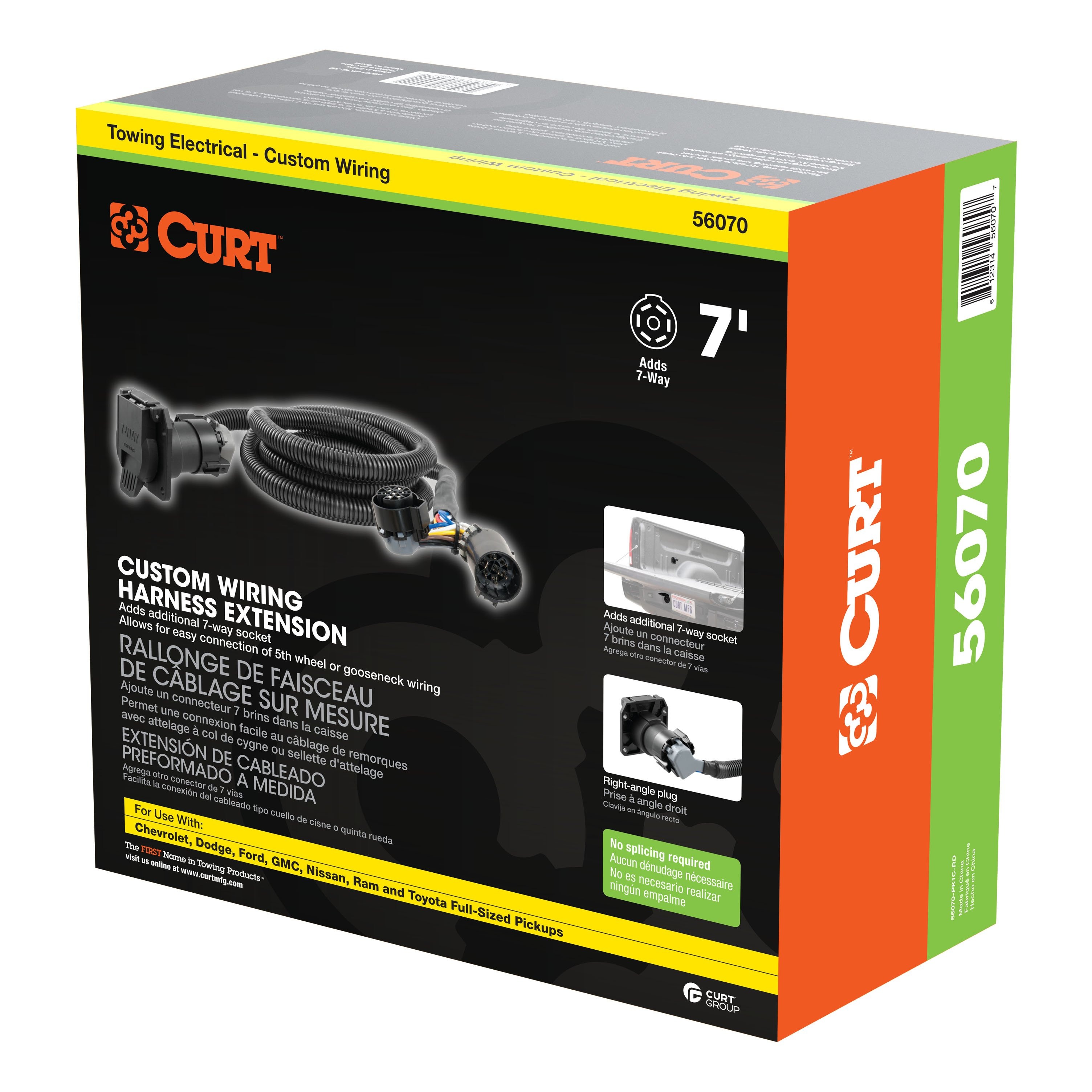 CURT 56070 - Wiring Connectors & Adapters, N/A