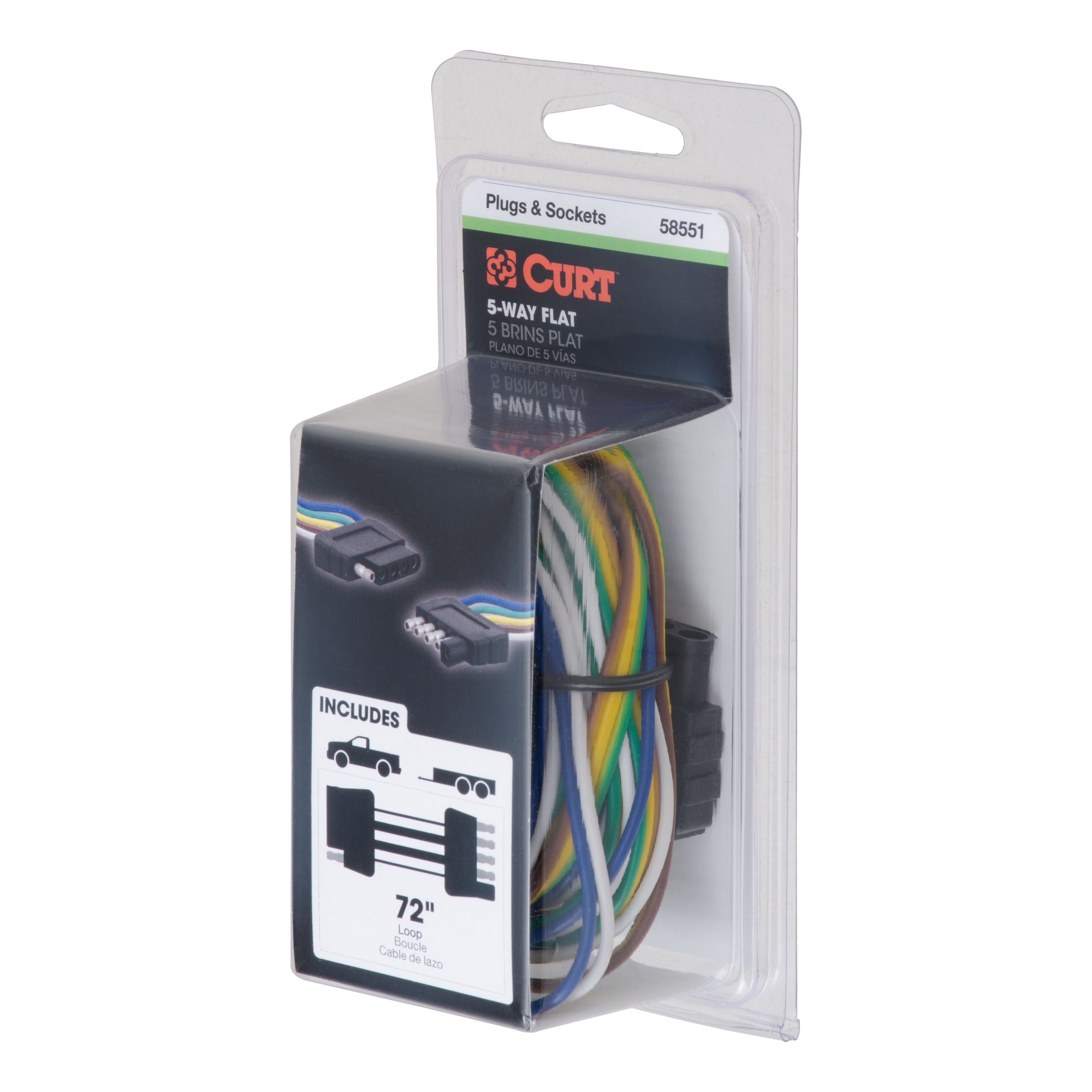 CURT 58551 - Wiring Connectors & Adapters, N/A
