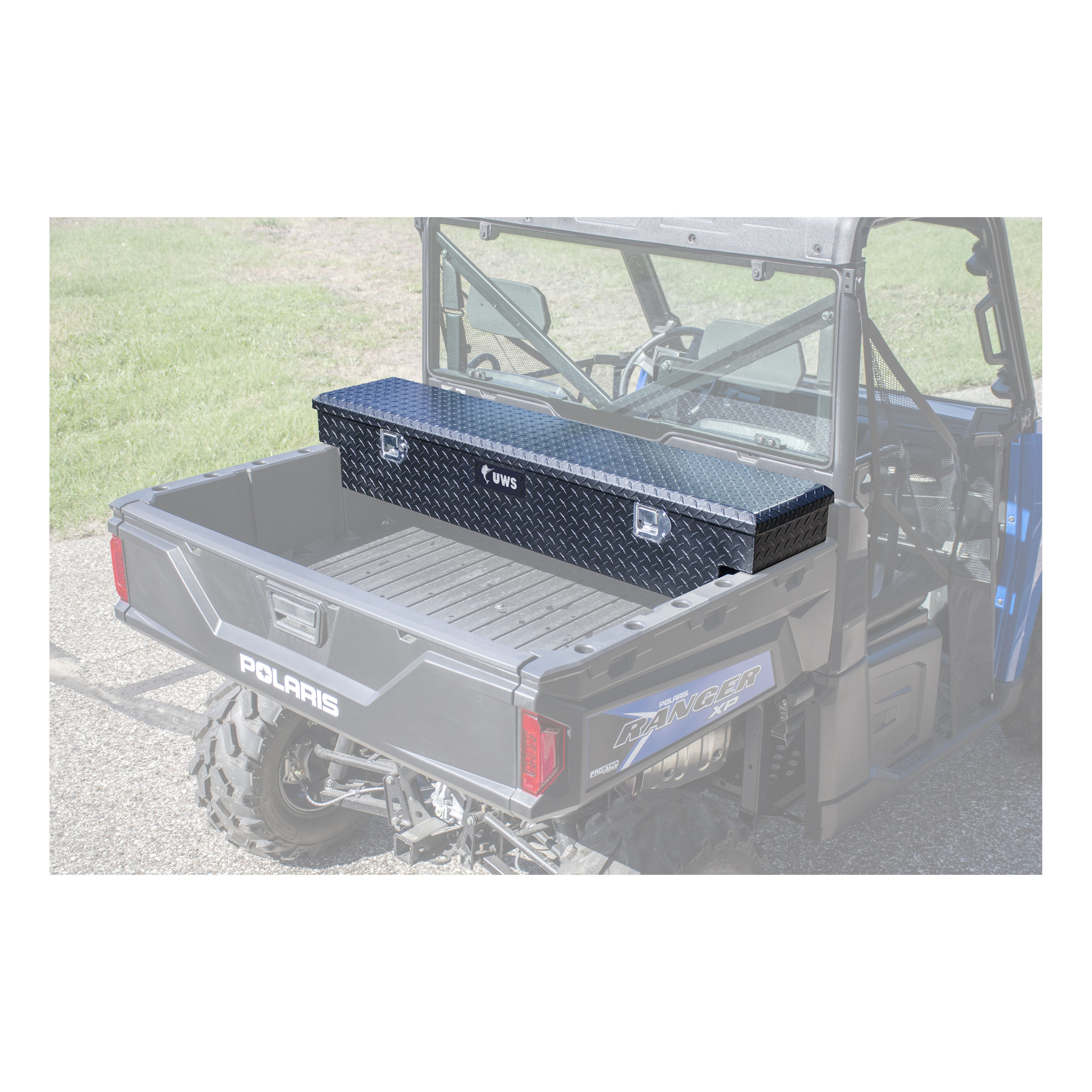 UWS 8500003 - UTV Tool Box, Matte Black Powder Coat