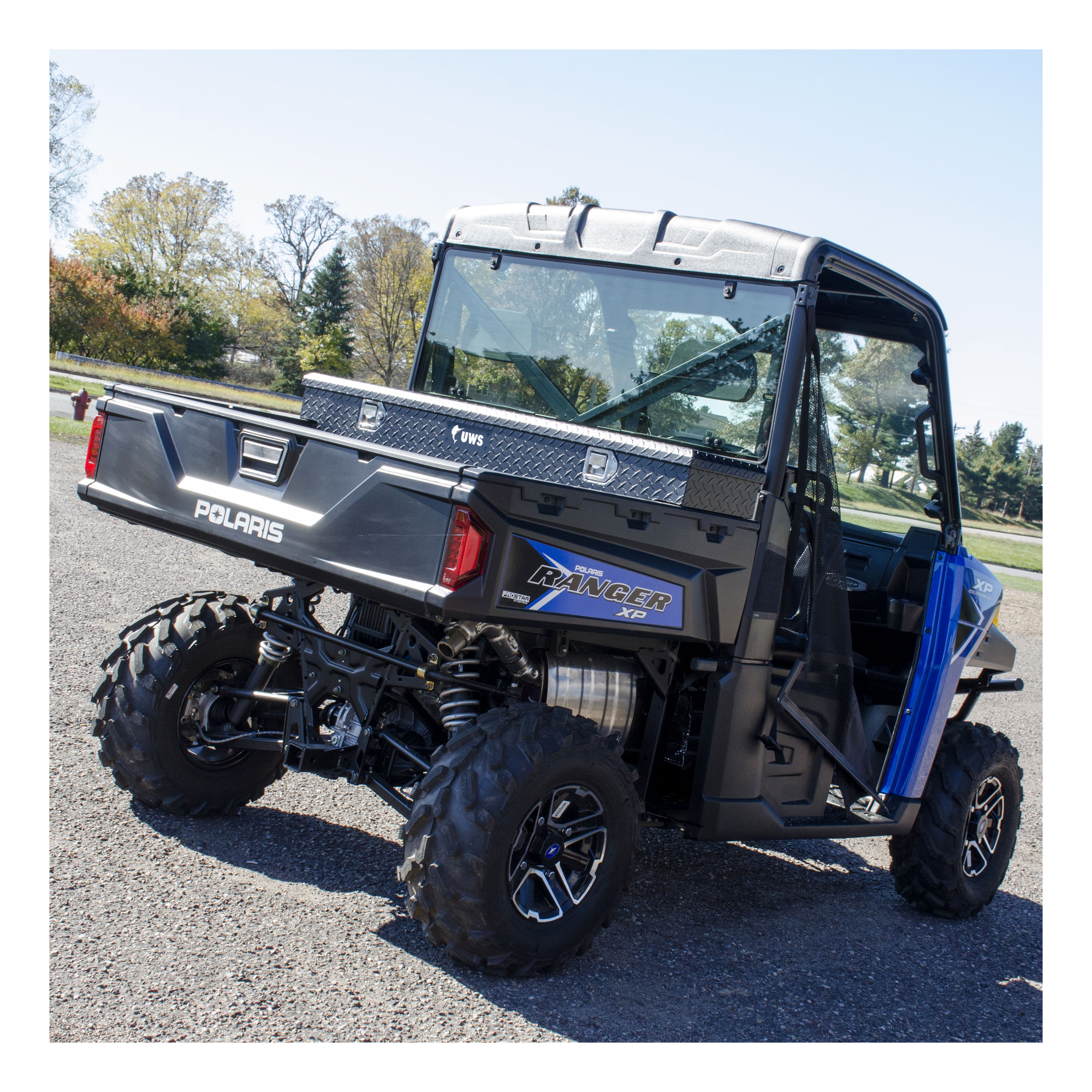 UWS 8500005 - UTV Tool Box, Matte Black Powder Coat