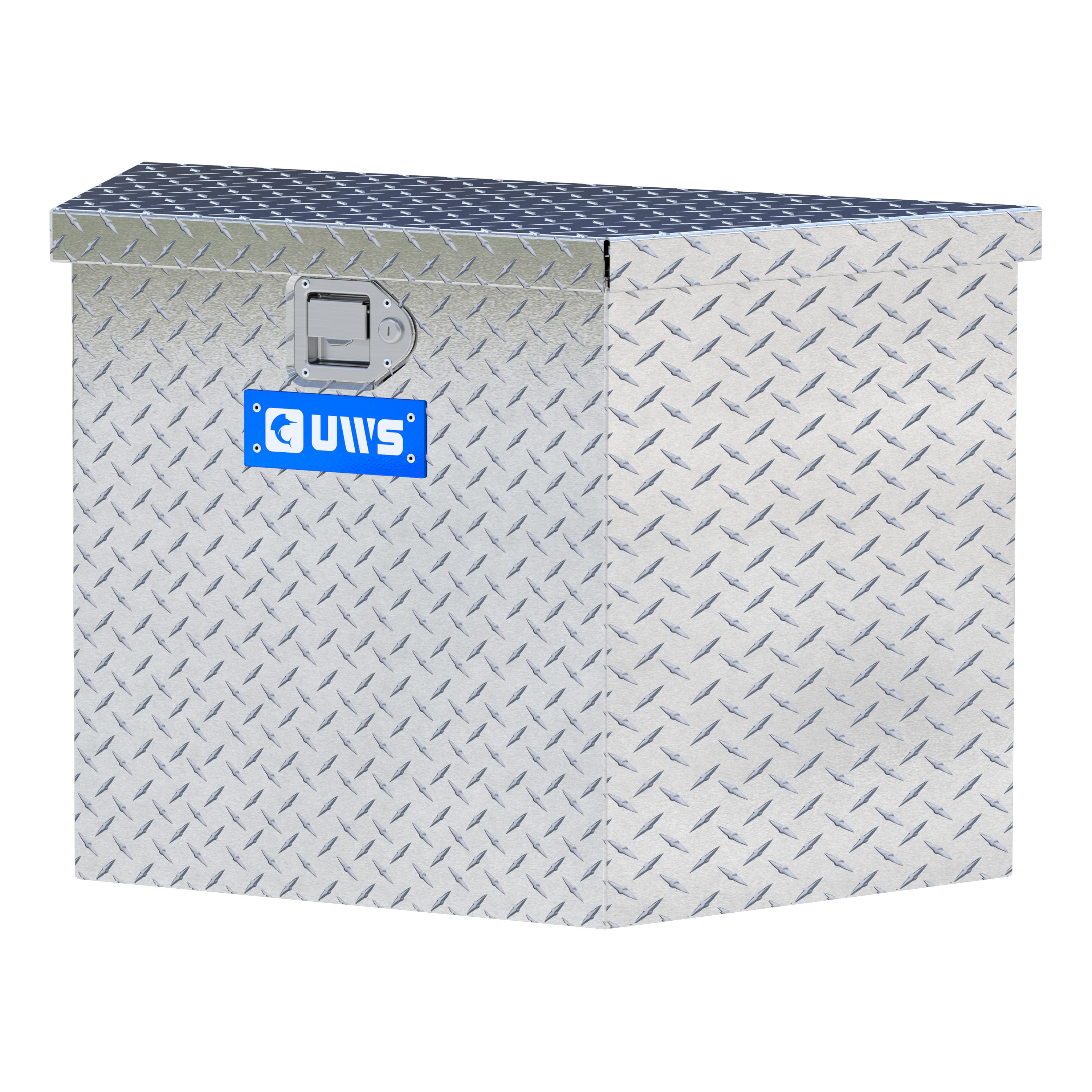 UWS EC20391 - Trailer Tongue Box, Bright Aluminum