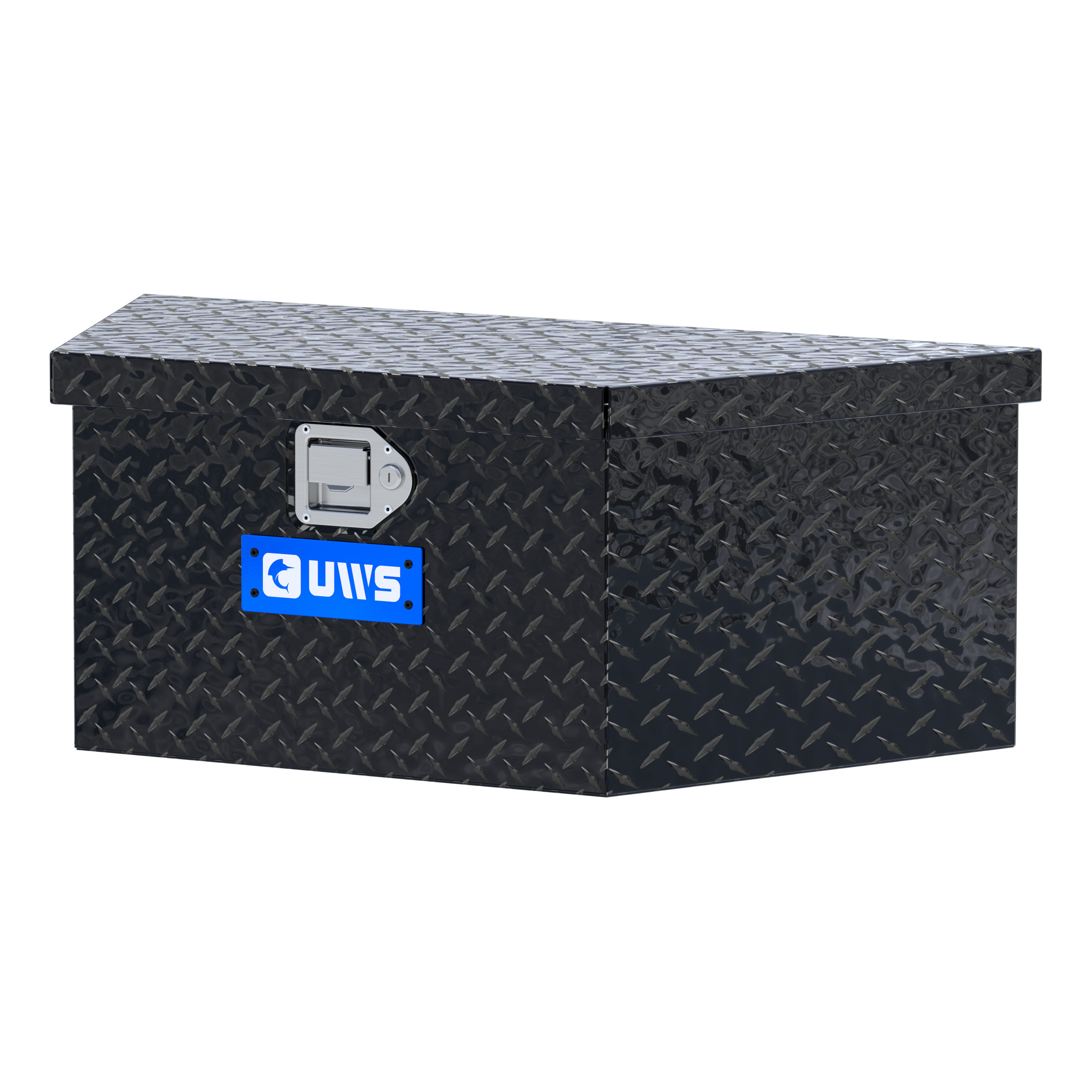 UWS EC20422 - Trailer Tongue Box, Gloss Black Powder Coat