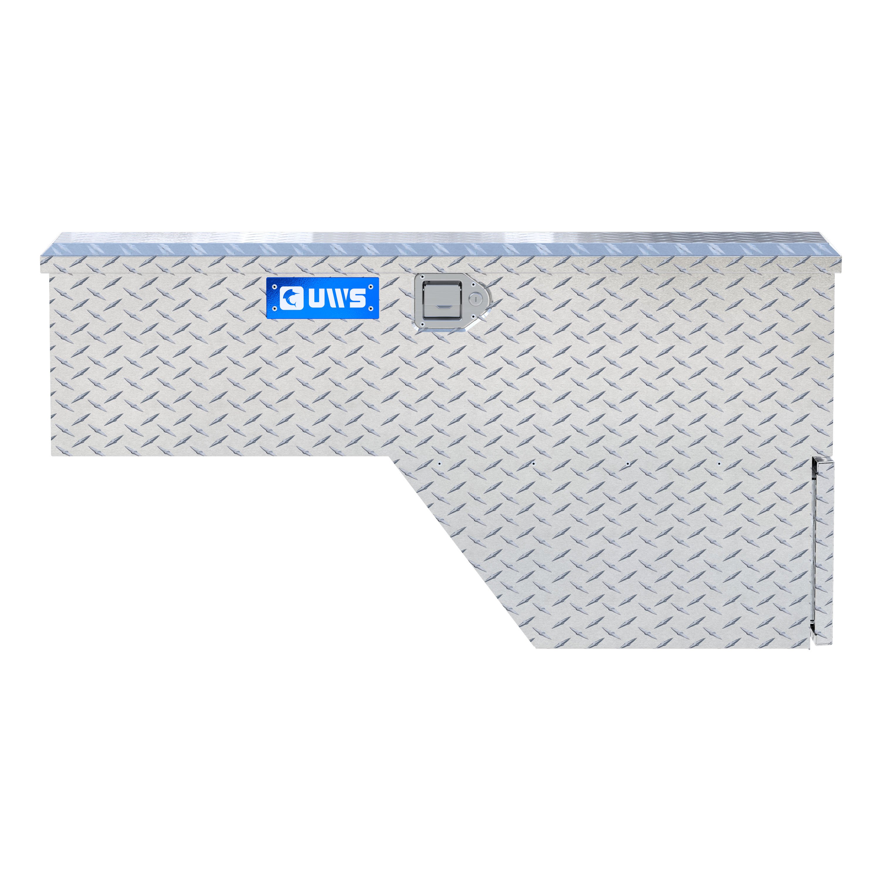 UWS EC30001 - Wheel Well Tool Box, Bright Aluminum