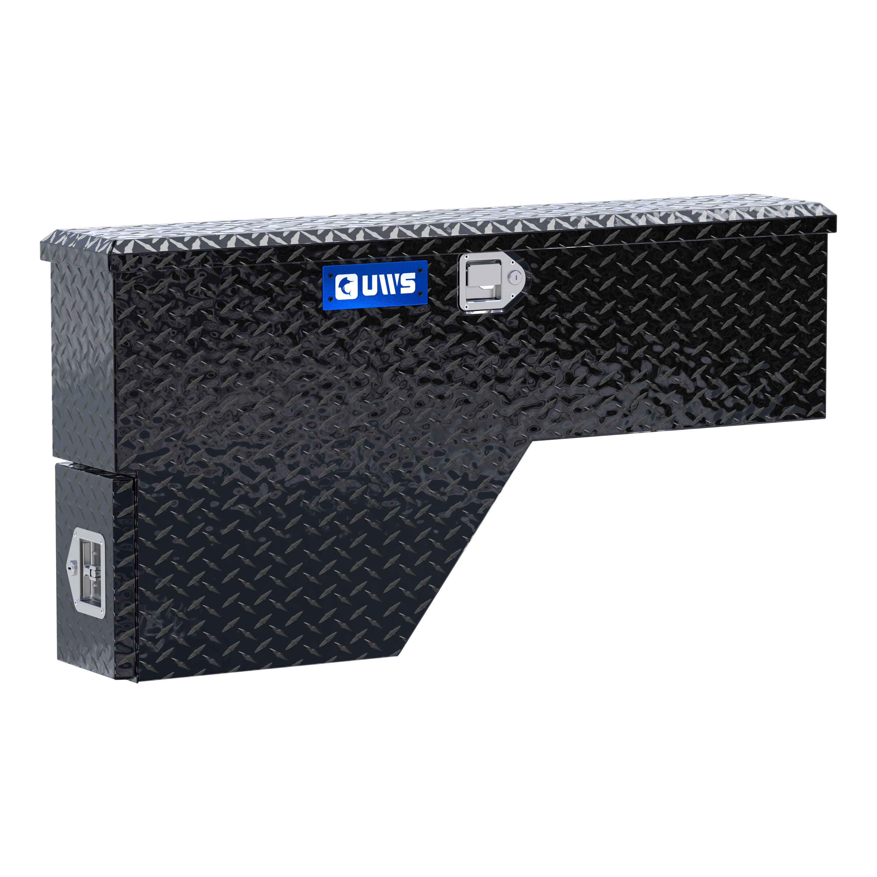 UWS EC30032 - Wheel Well Tool Box, Gloss Black Powder Coat
