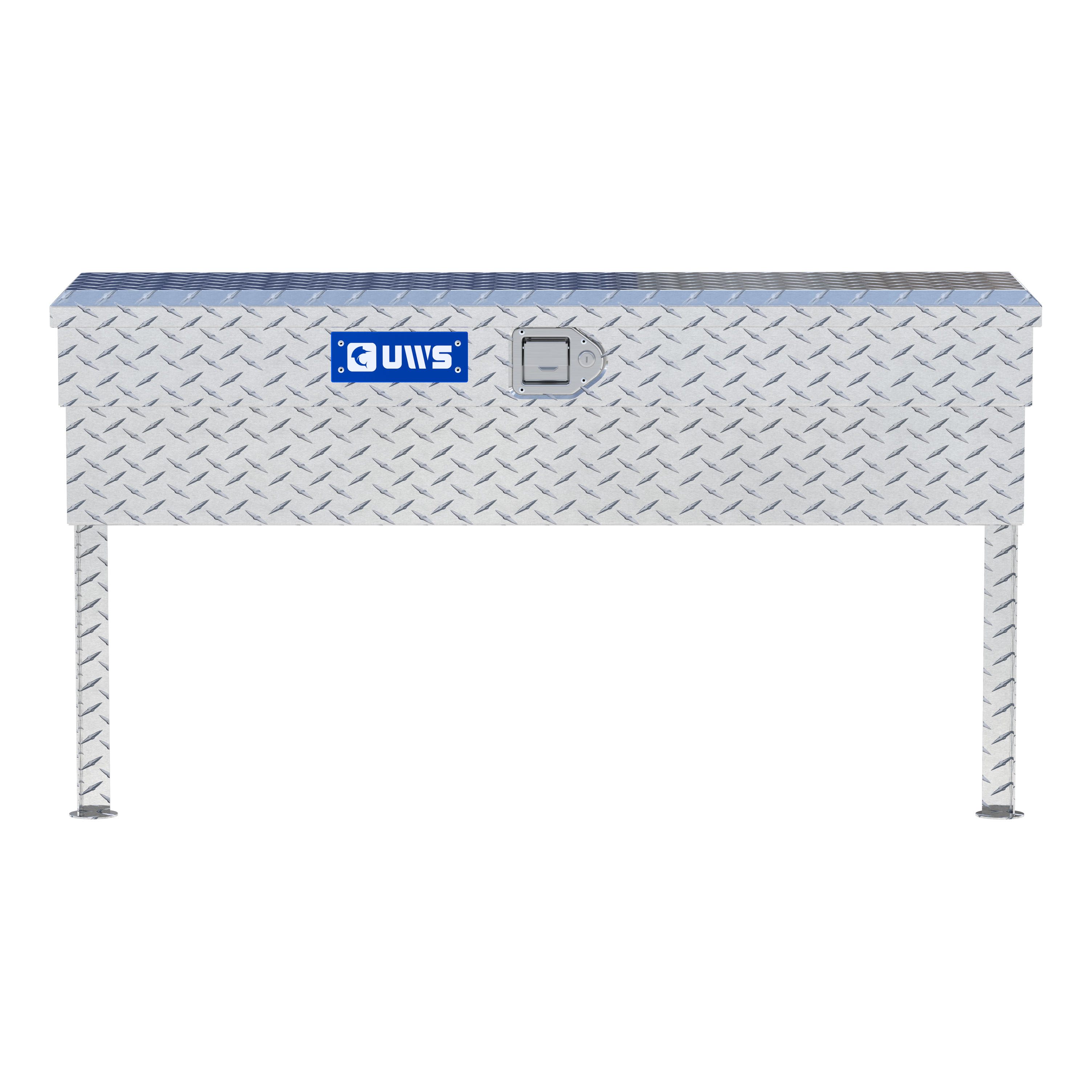 UWS EC30091 - Truck Side Tool Box, Bright Aluminum