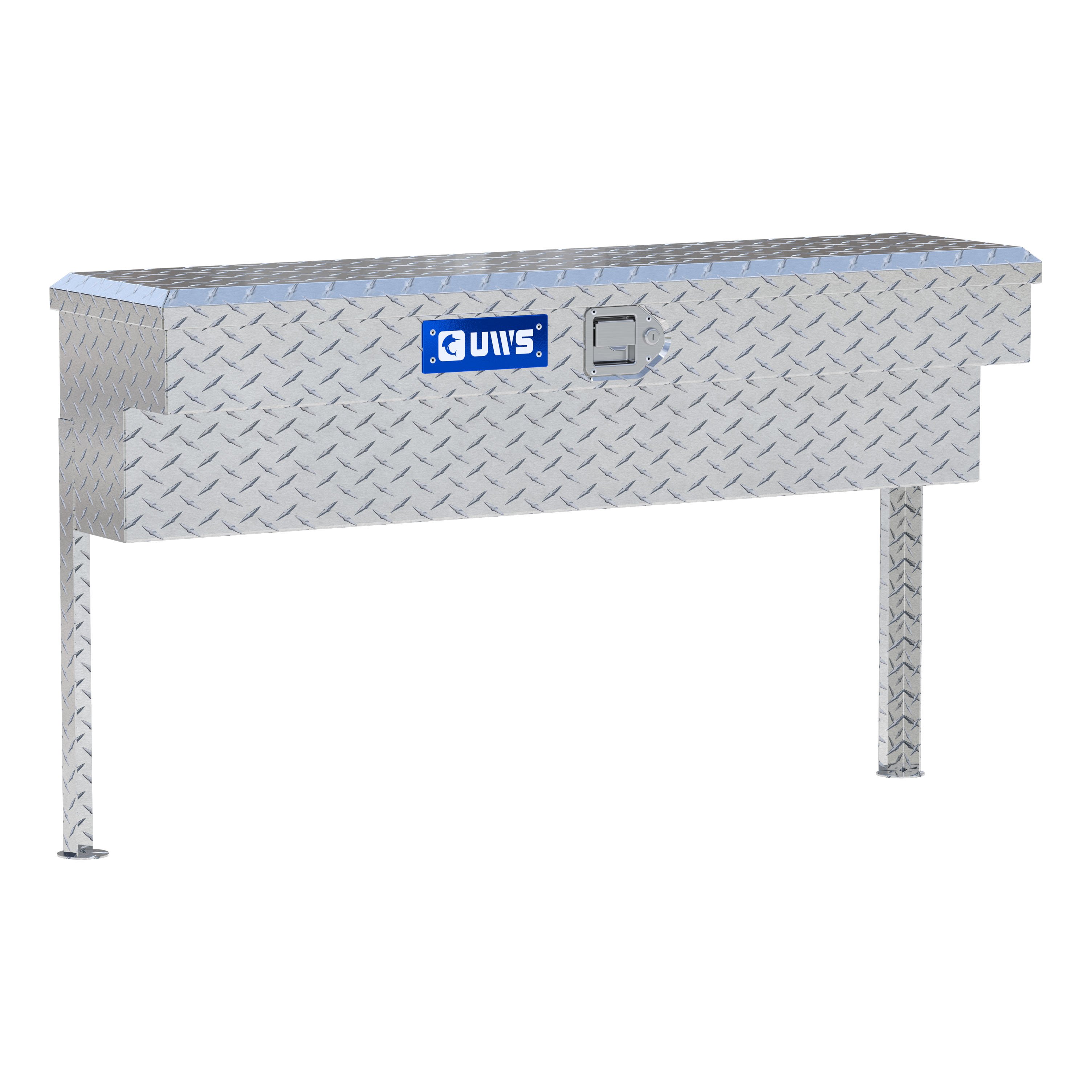 UWS EC30091 - Truck Side Tool Box, Bright Aluminum