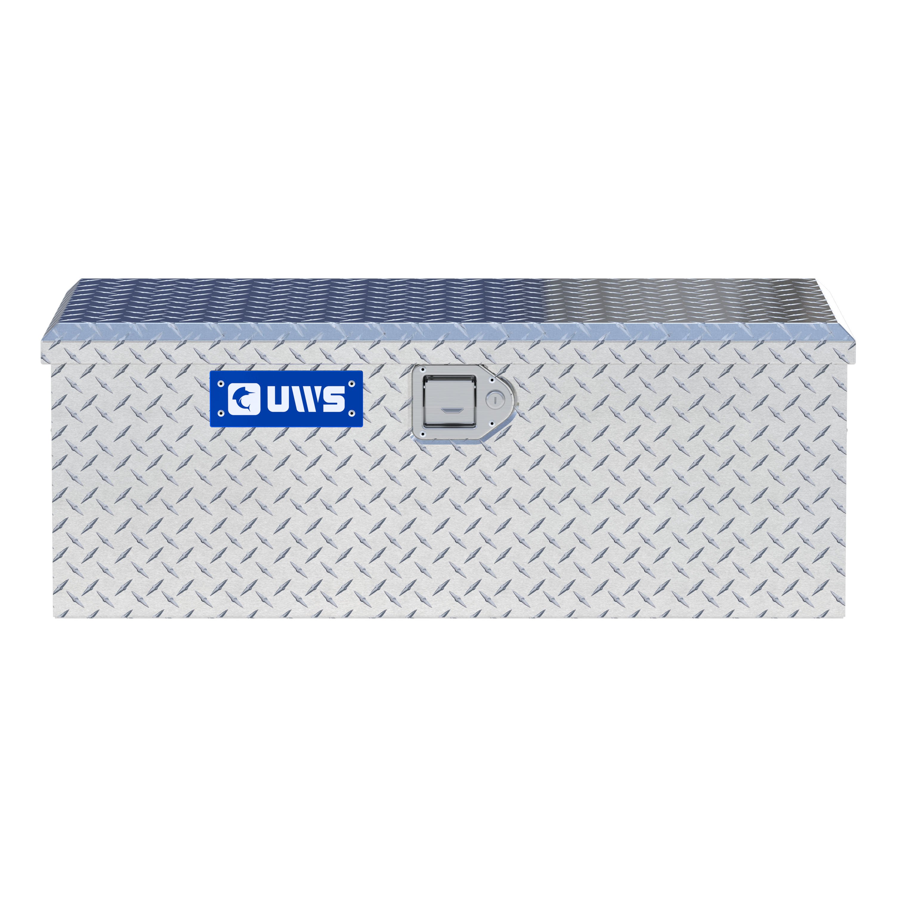 UWS FOOT-LOCKER - 36" Foot Locker, Bright Aluminum