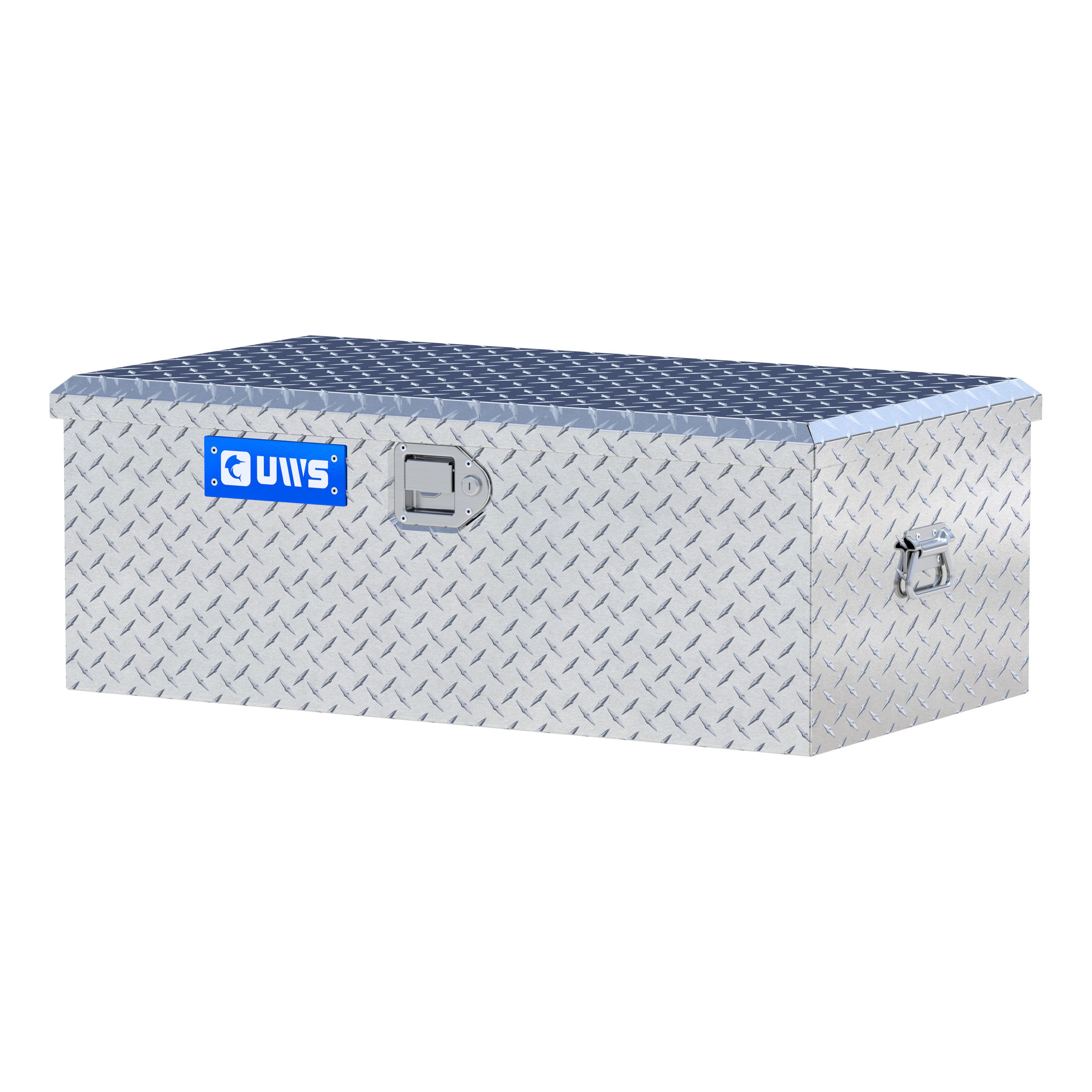 UWS FOOT-LOCKER - 36" Foot Locker, Bright Aluminum