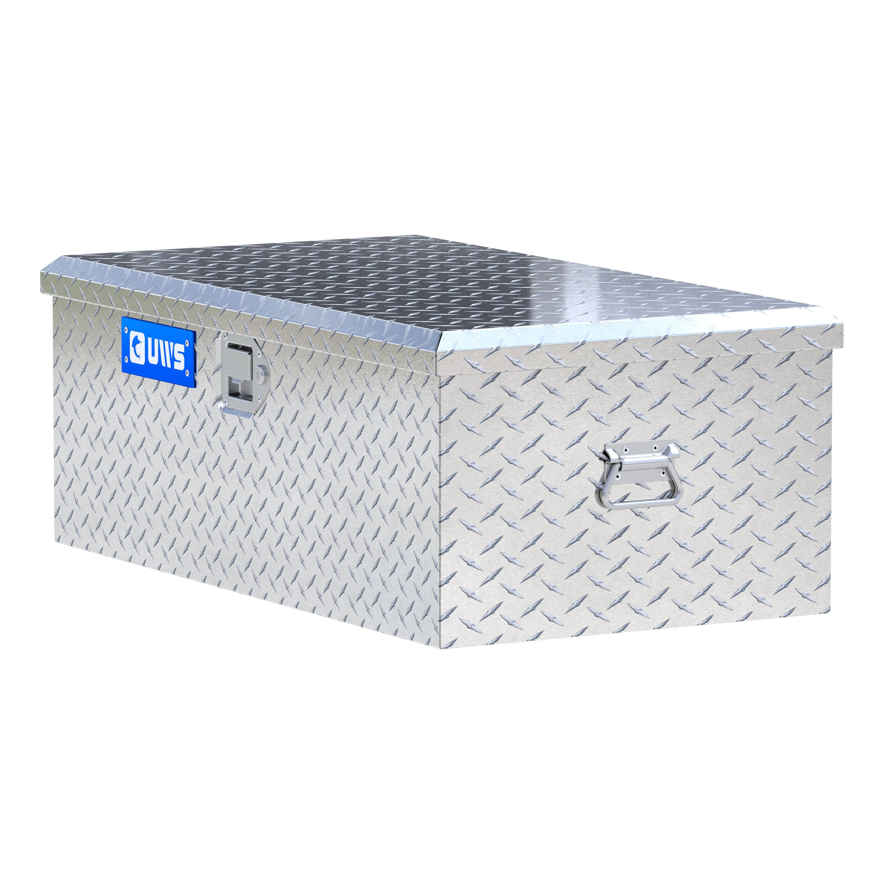 UWS FOOT-LOCKER - 36" Foot Locker, Bright Aluminum