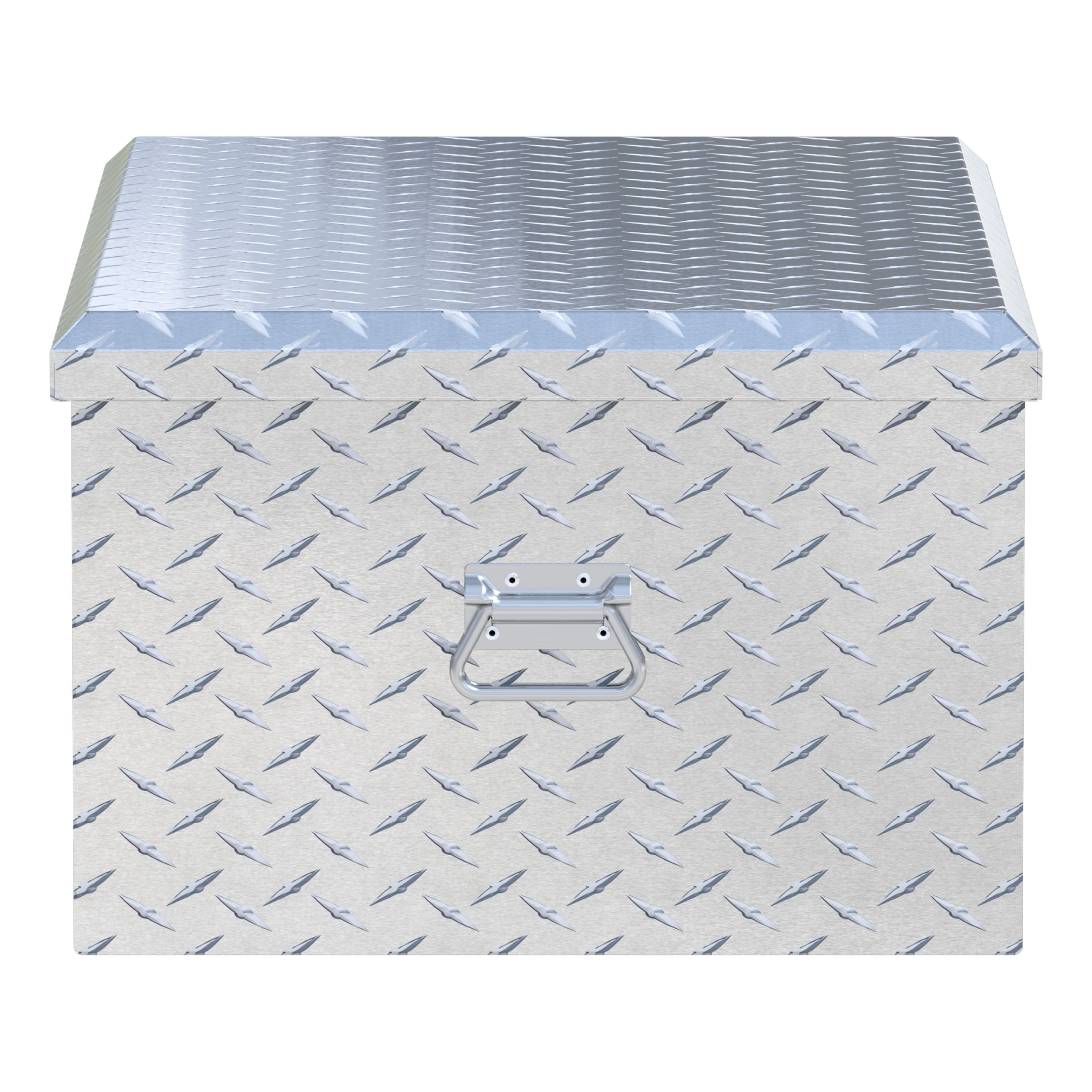 UWS FOOT-LOCKER - 36" Foot Locker, Bright Aluminum