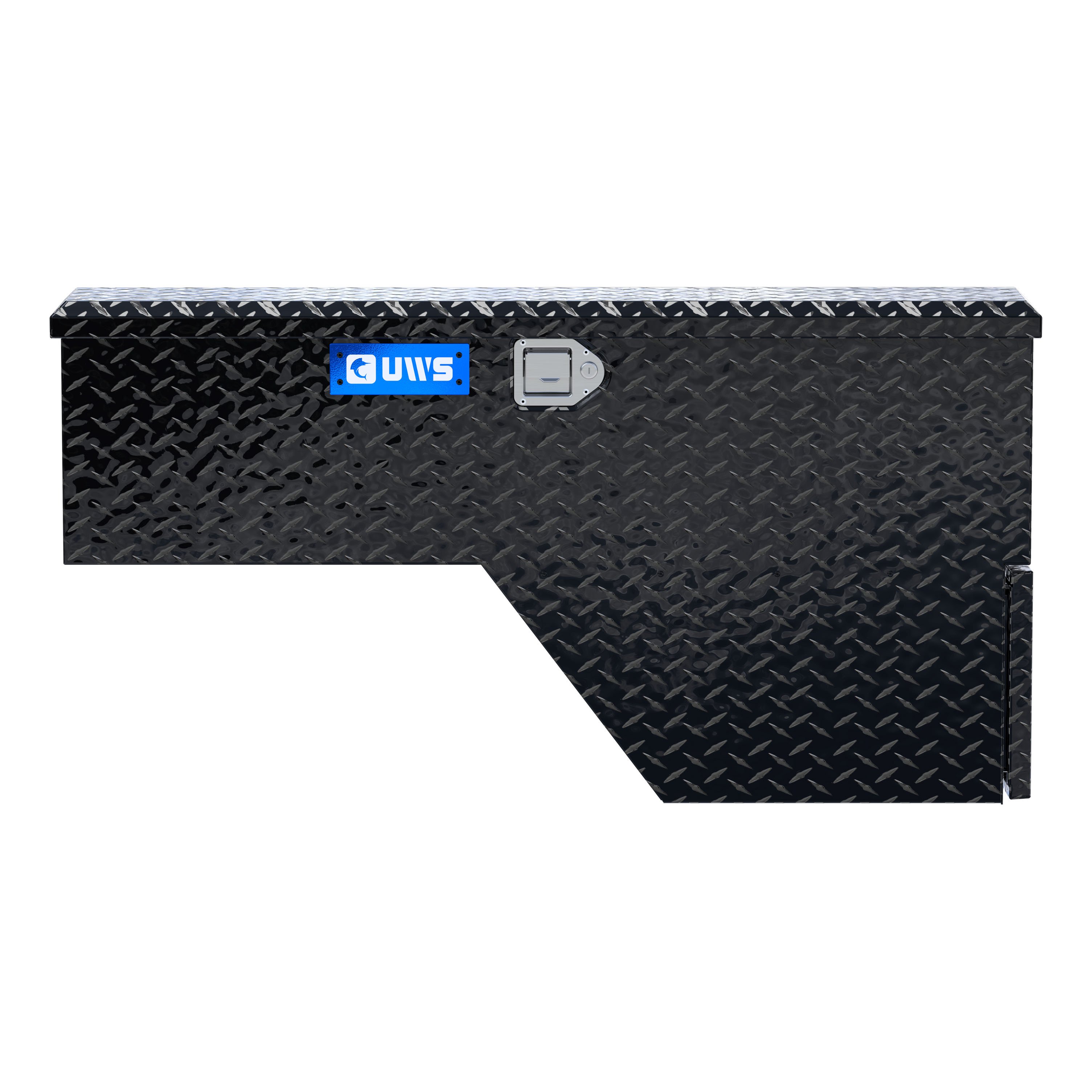 UWS FW-48-DS-D-BLK - Wheel Well Tool Box, Gloss Black Powder Coat