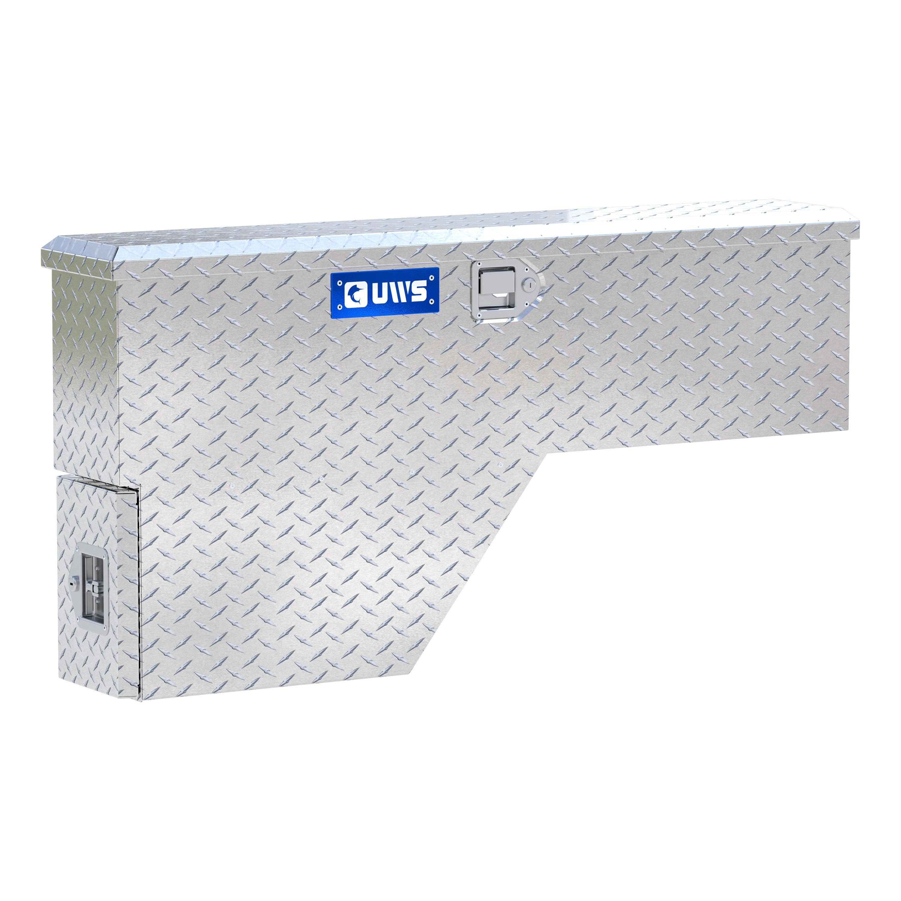 UWS FW-48-DS-P - Wheel Well Tool Box, Bright Aluminum