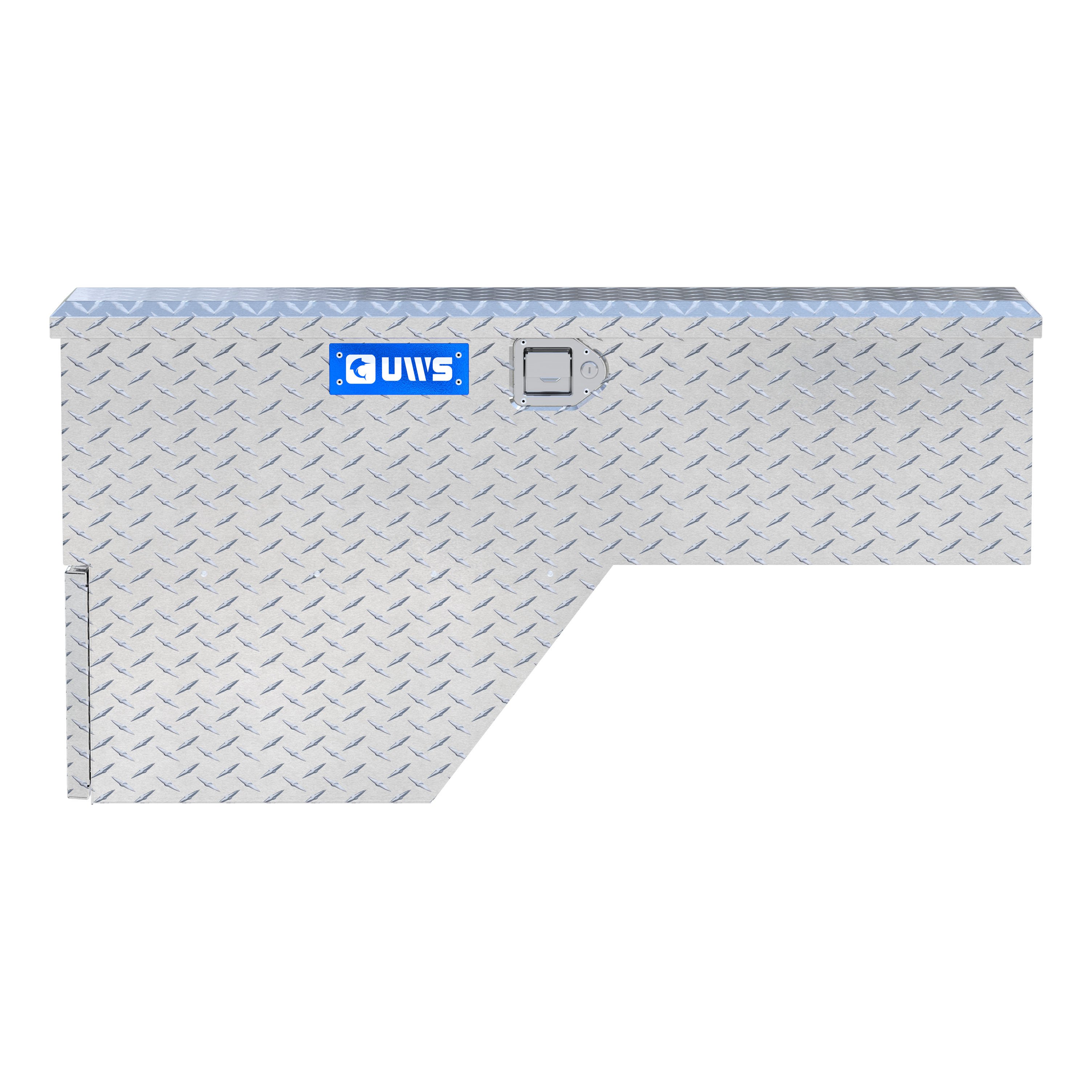 UWS FW-48-DS-P - Wheel Well Tool Box, Bright Aluminum