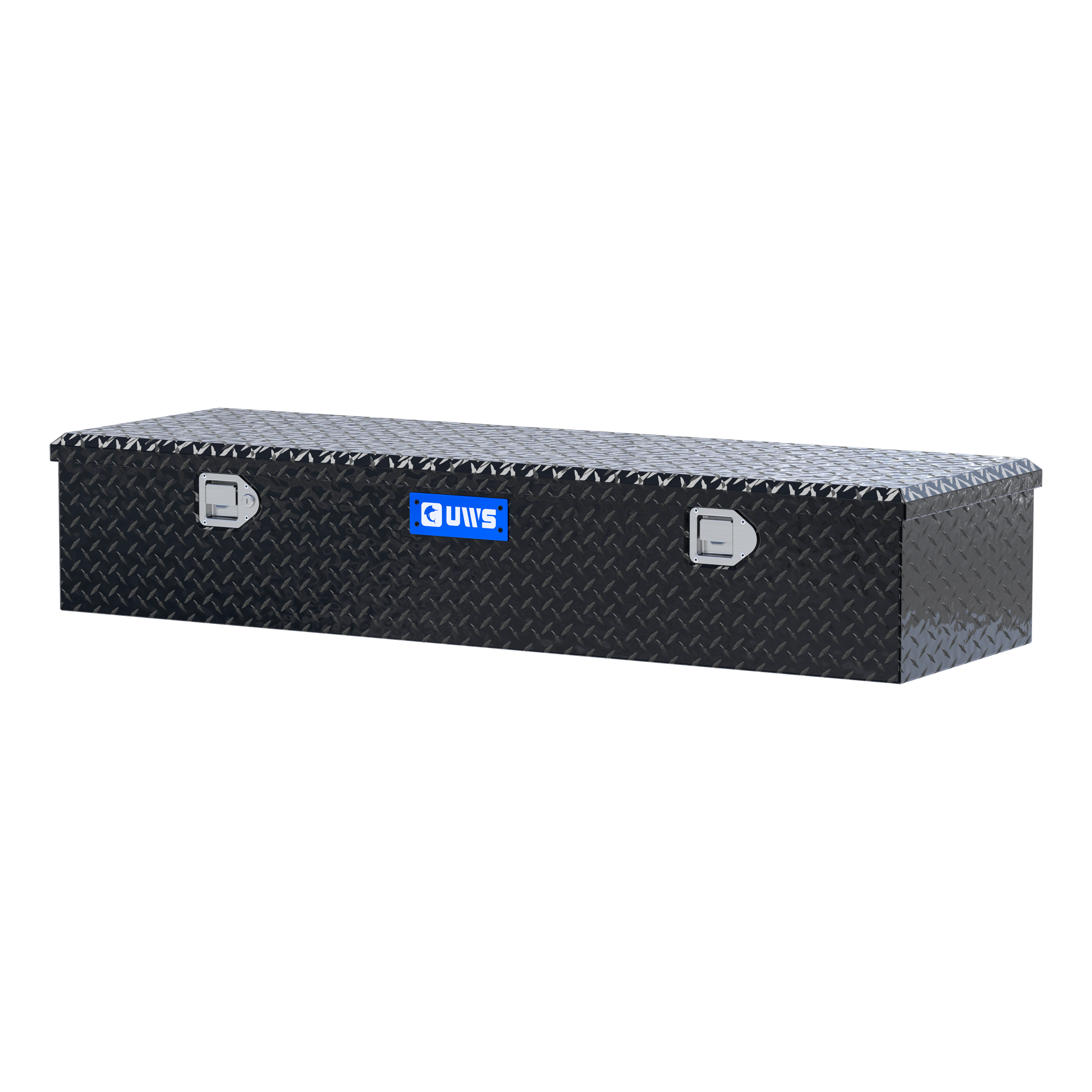 UWS FWB-58-BLK - 5th Wheel Tool Box, Gloss Black Powder Coat
