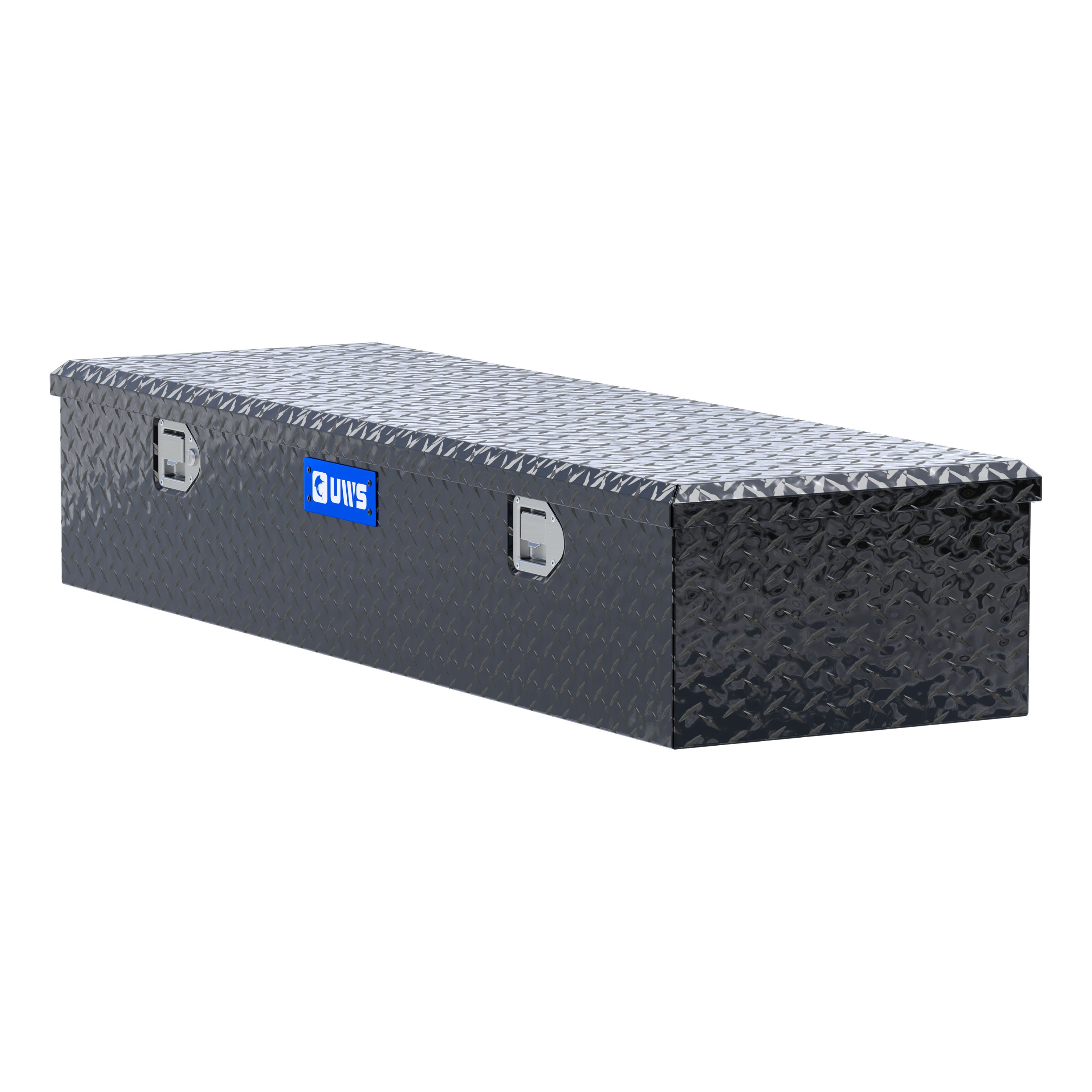 UWS FWB-58-BLK - 5th Wheel Tool Box, Gloss Black Powder Coat