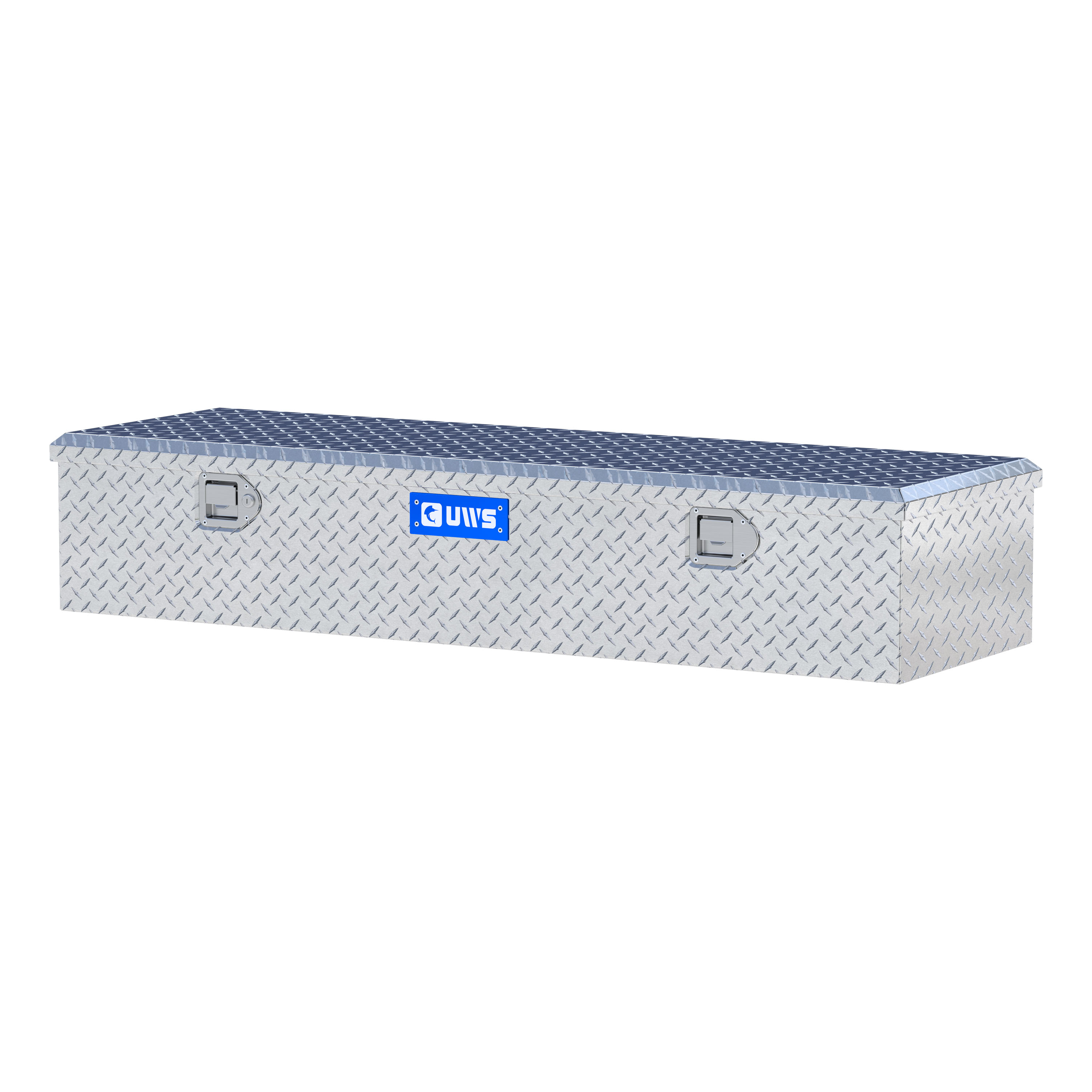 UWS FWB-58 - 5th Wheel Tool Box, Bright Aluminum