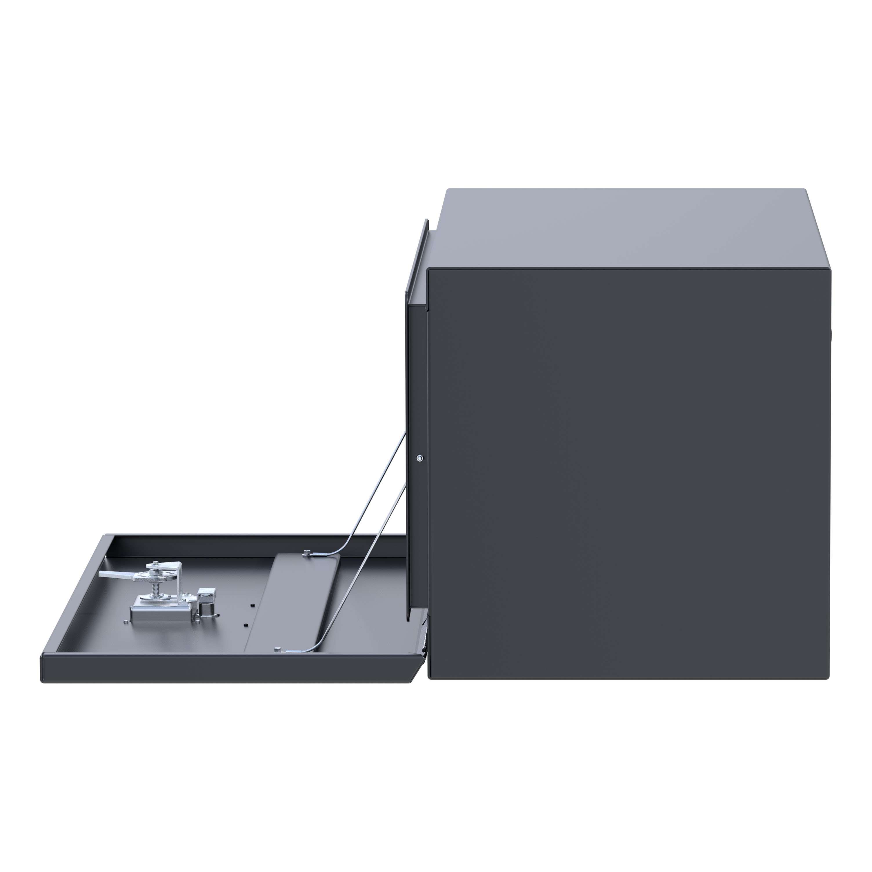 UWS ST-TBUB-36-MB - 36" Underbody Box, Matte Black Powder Coat