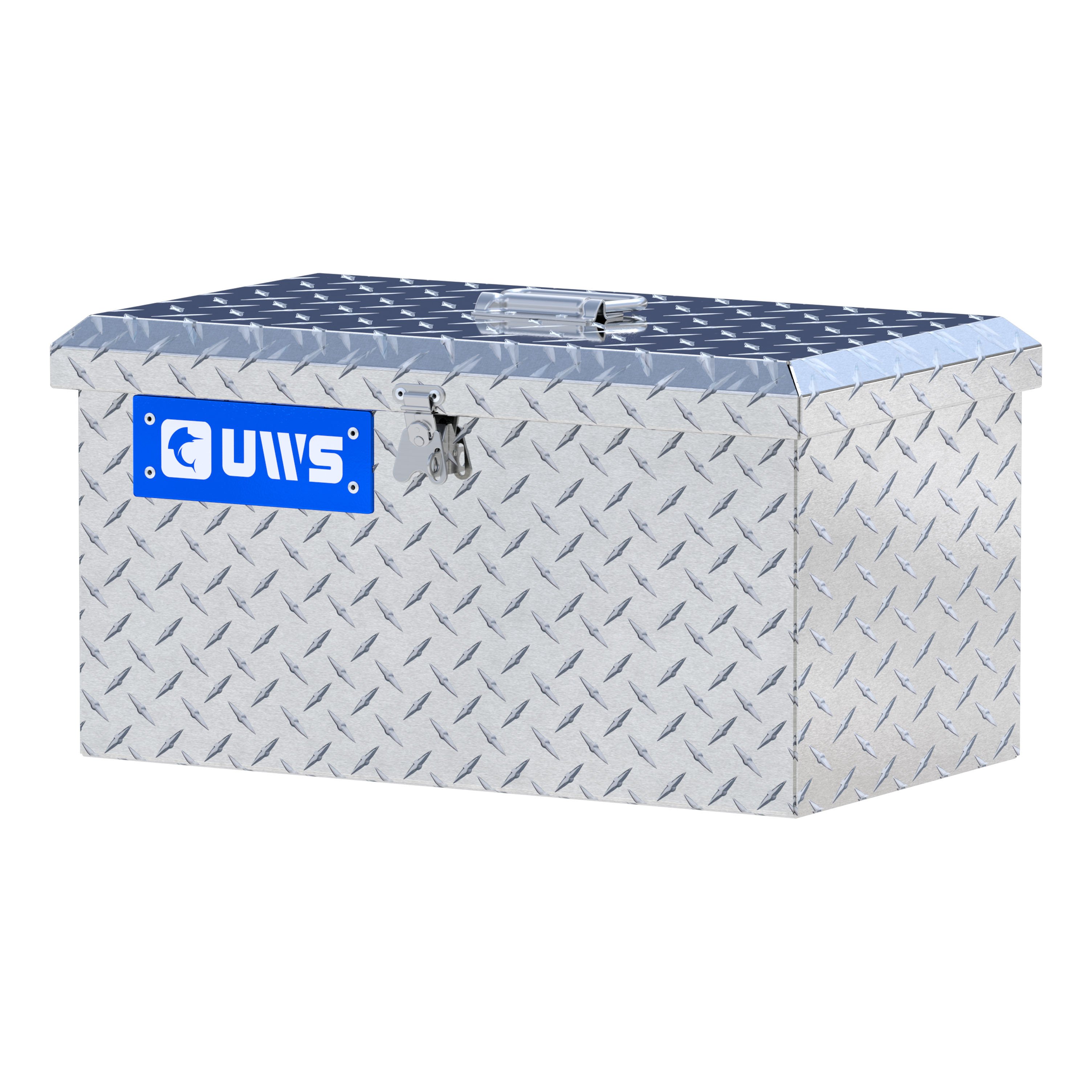 UWS TB-2 - Tote Box, Bright Aluminum