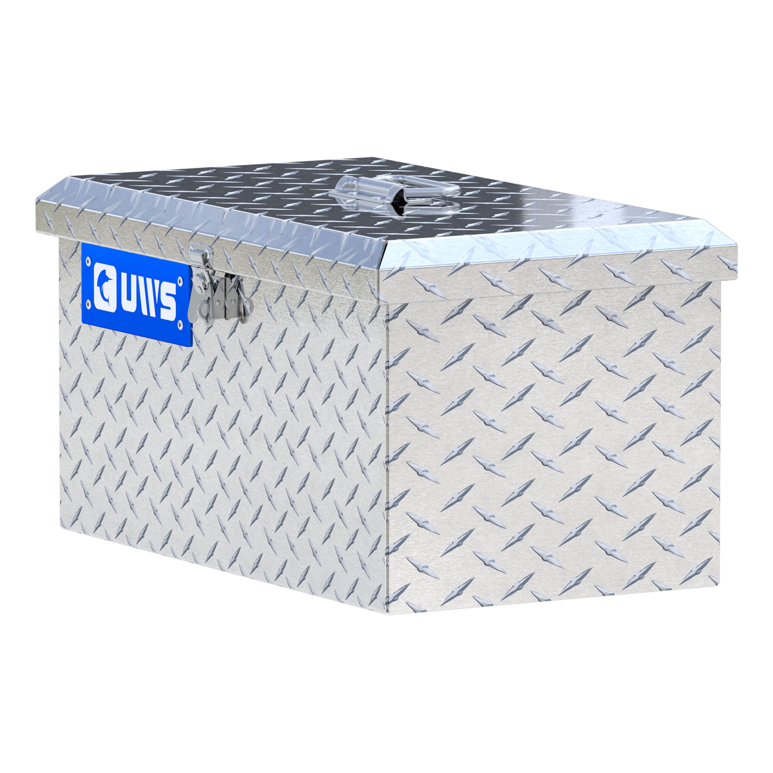UWS TB-2 - Tote Box, Bright Aluminum