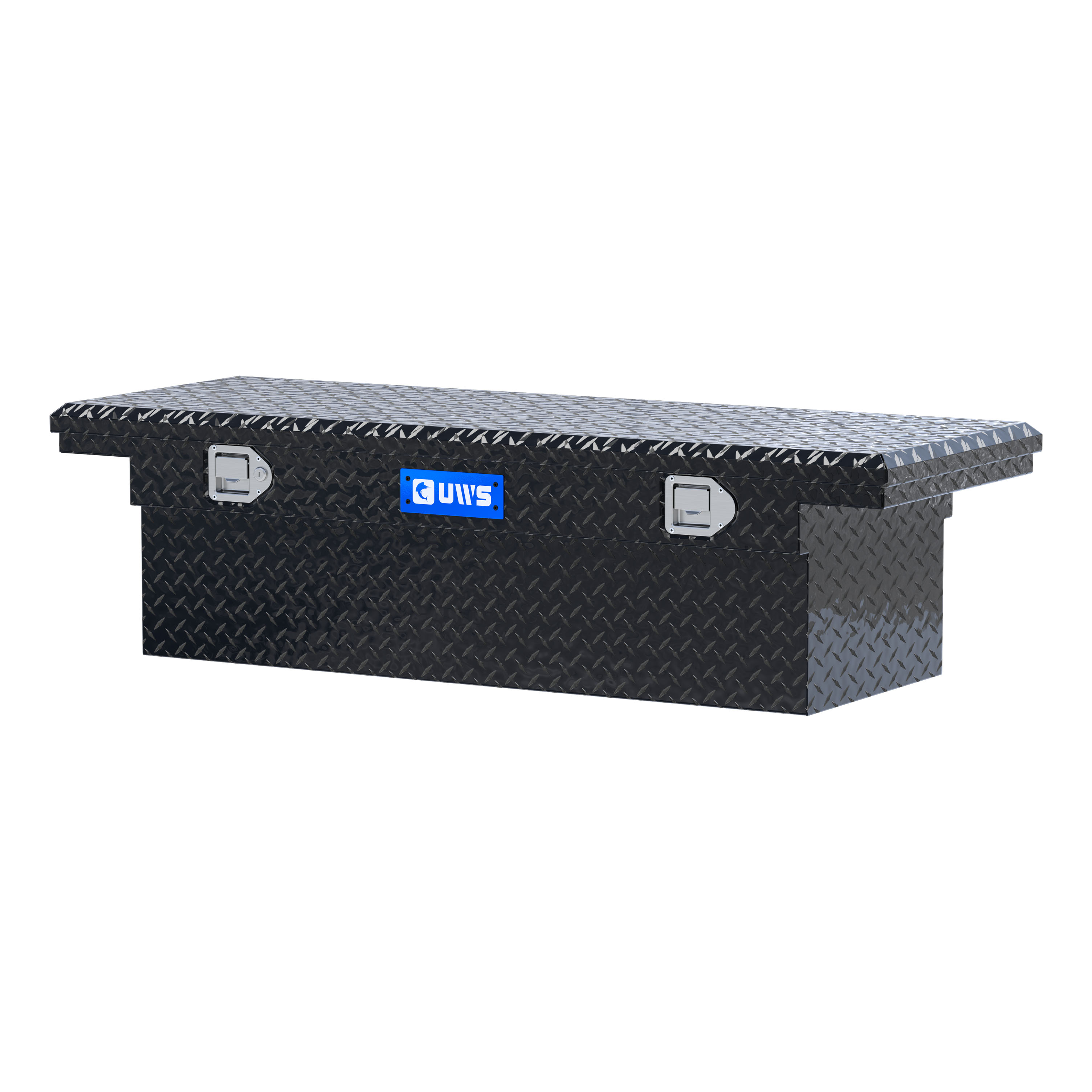 UWS TBS-54-LP-BLK - Crossover Tool Box, Regular Cab, 6'1" Bed
