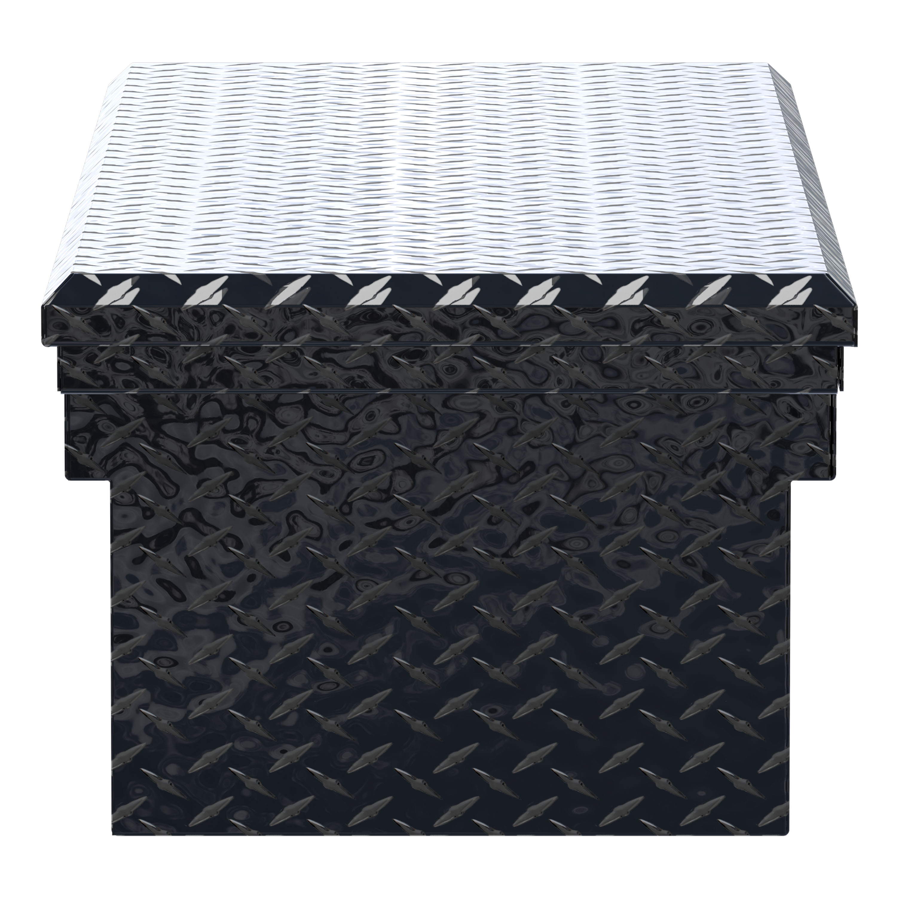 UWS TBS-54-LP-BLK - Crossover Tool Box, Regular Cab, 6'1" Bed