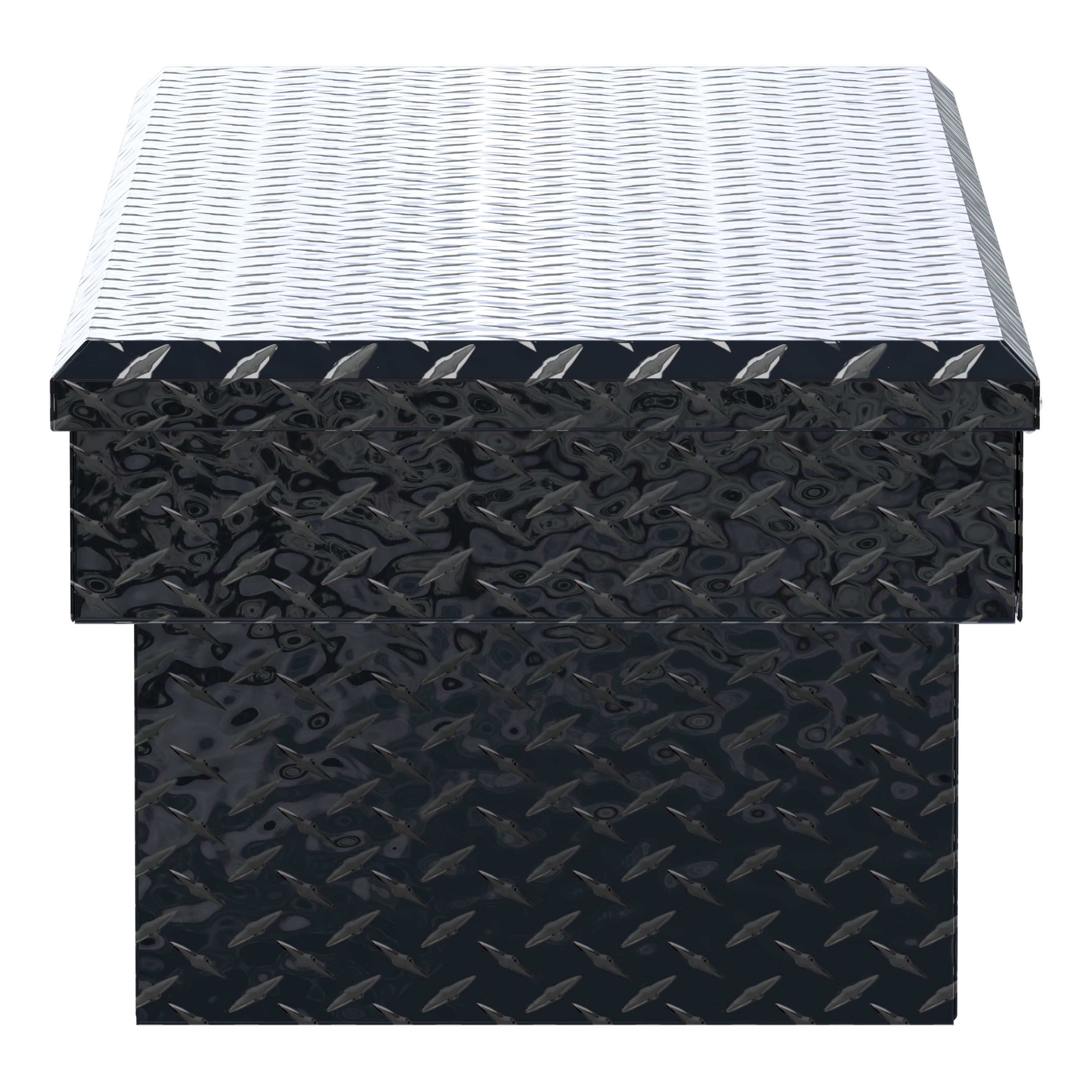 UWS TBS-58-LP-BLK - Crossover Tool Box, Gloss Black Powder Coat