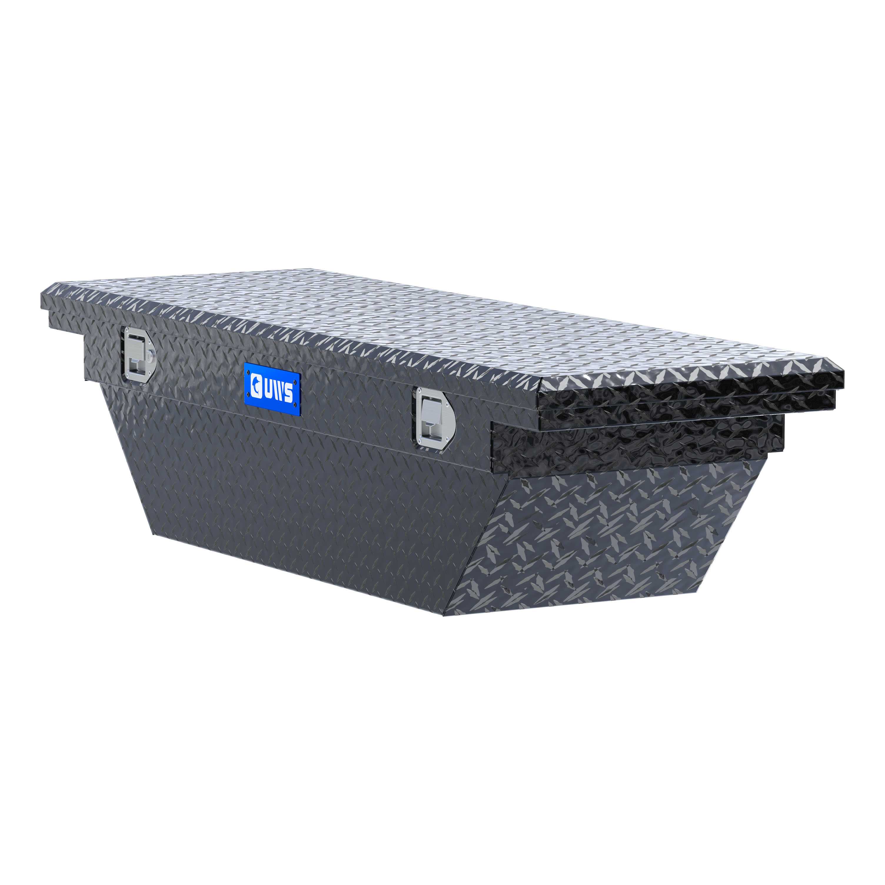 UWS TBS-60-A-LP-BLK - Crossover Tool Box, Gloss Black Powder Coat