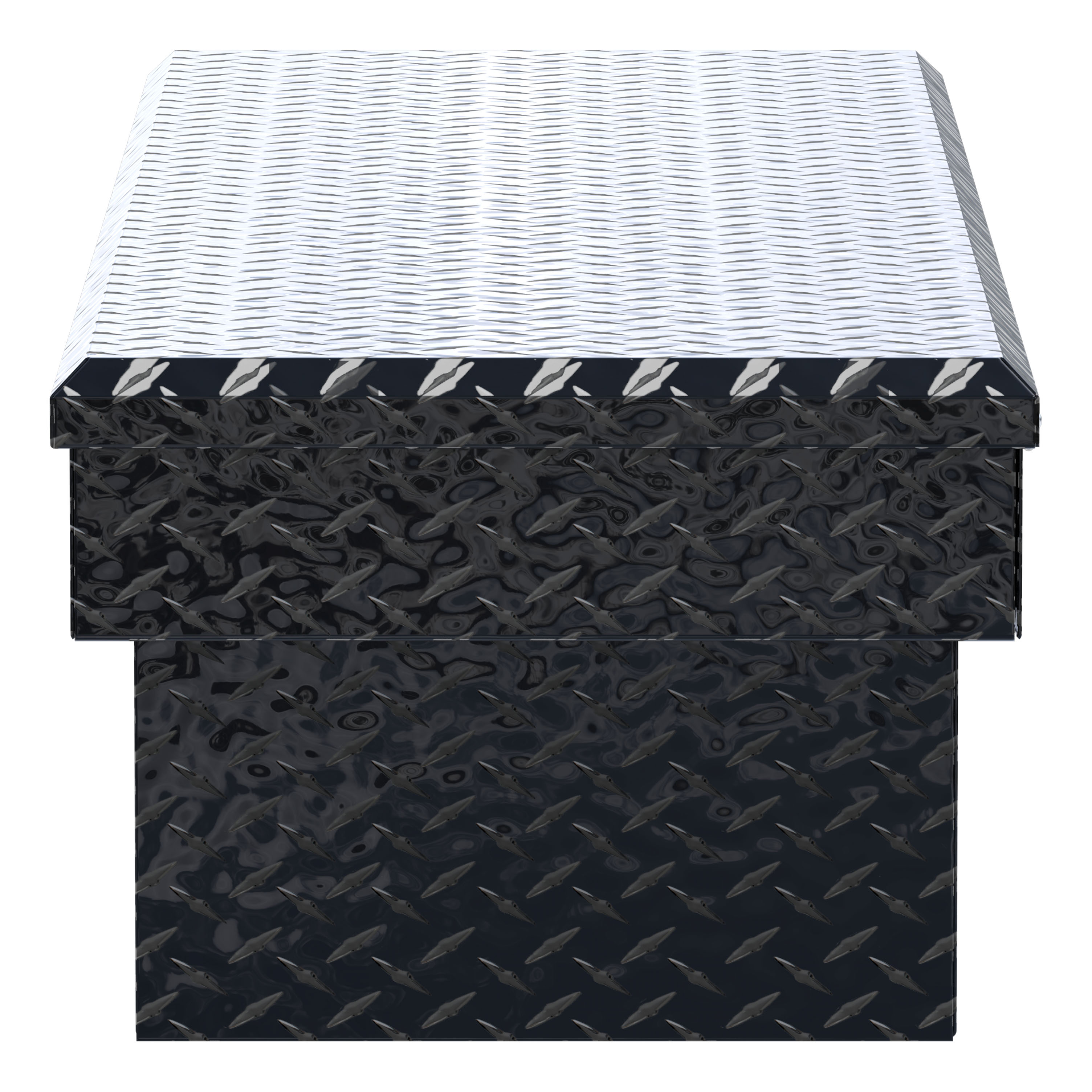 UWS TBS-66-BLK - Crossover Tool Box, Gloss Black Powder Coat