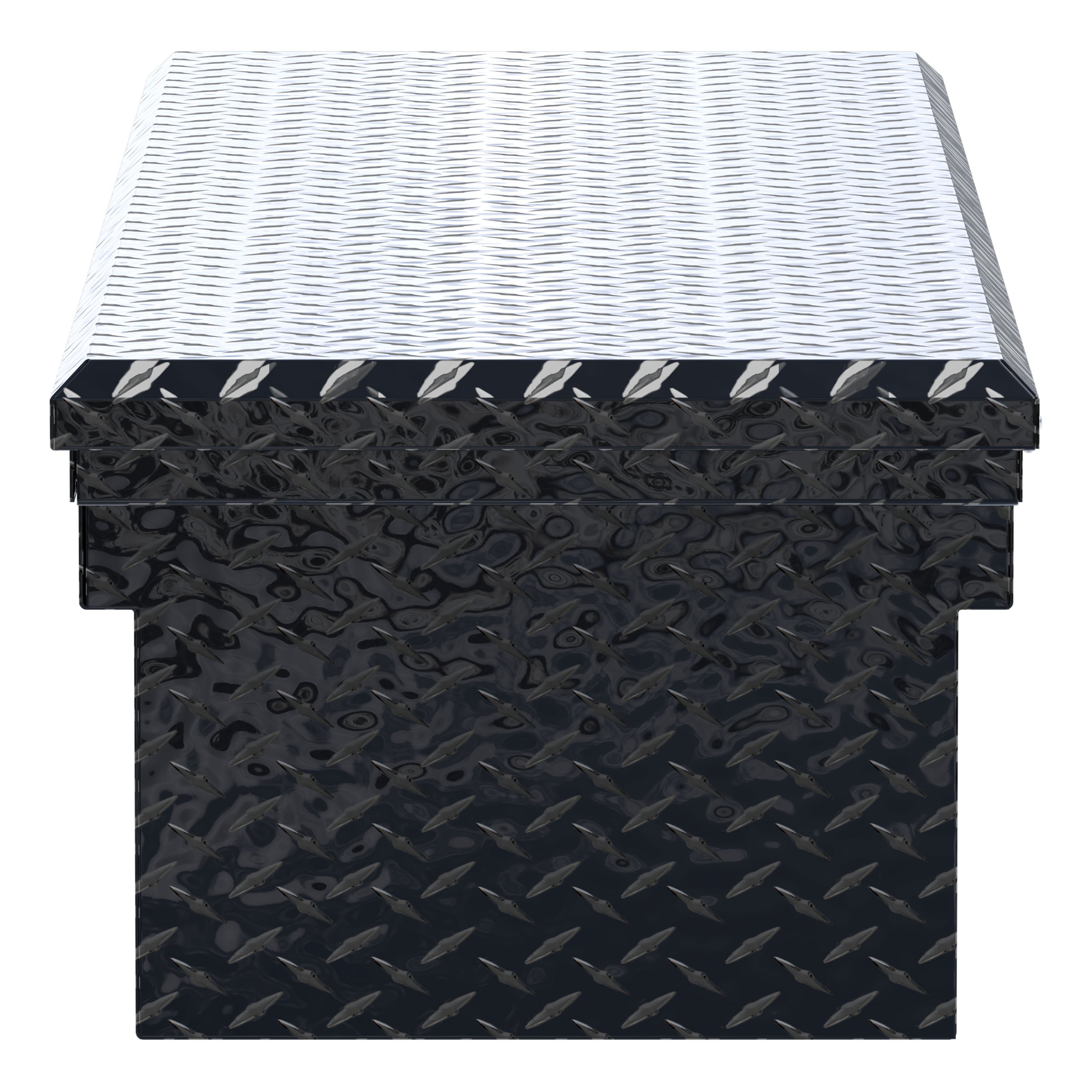 UWS TBS-66-LP-BLK - Crossover Tool Box, 6'7" Bed, Gloss Black Powder Coat