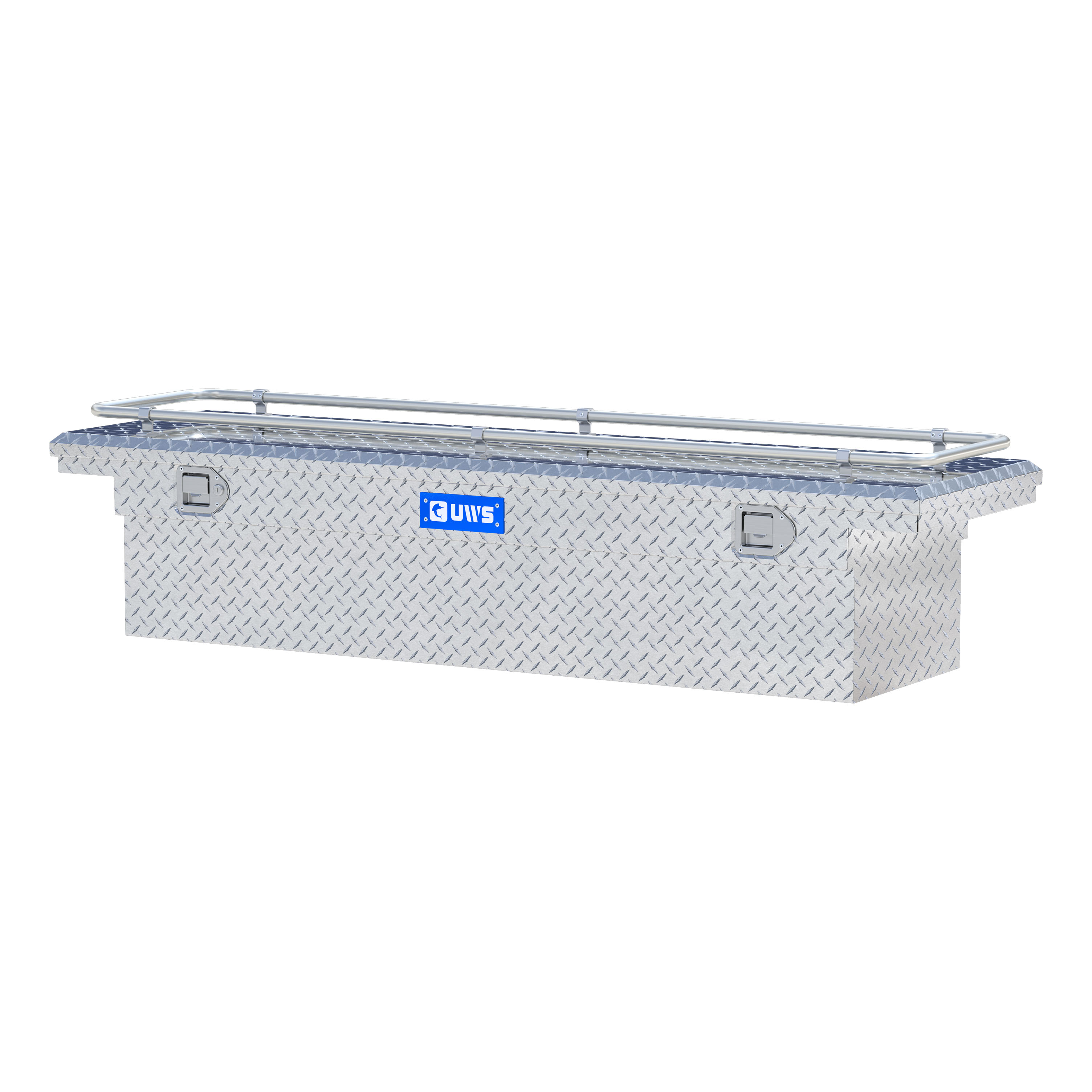 UWS TBS-69-LP-R - Crossover Tool Box, Bright Aluminum