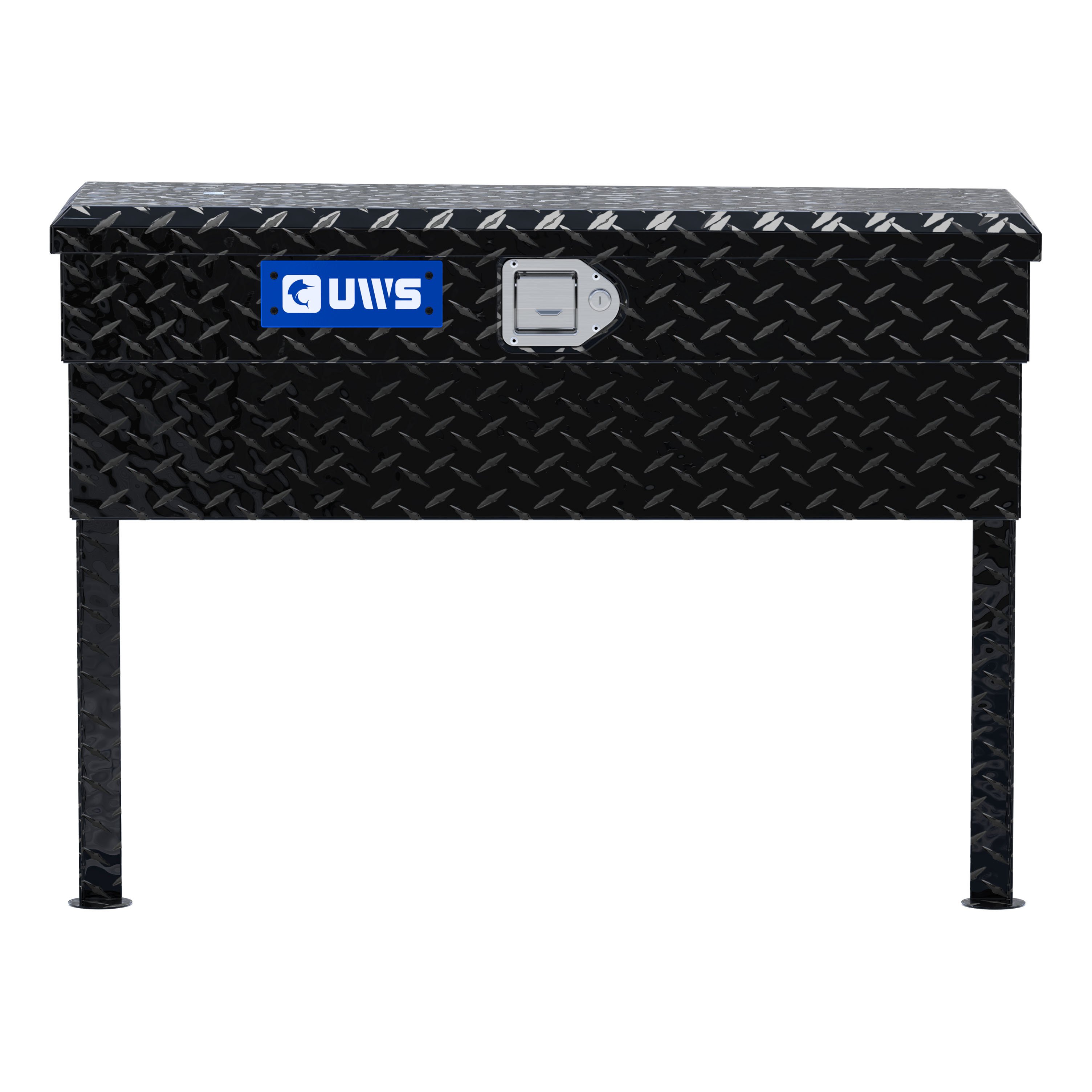 UWS TBSM-36-BLK - Truck Side Tool Box, Gloss Black Powder Coat