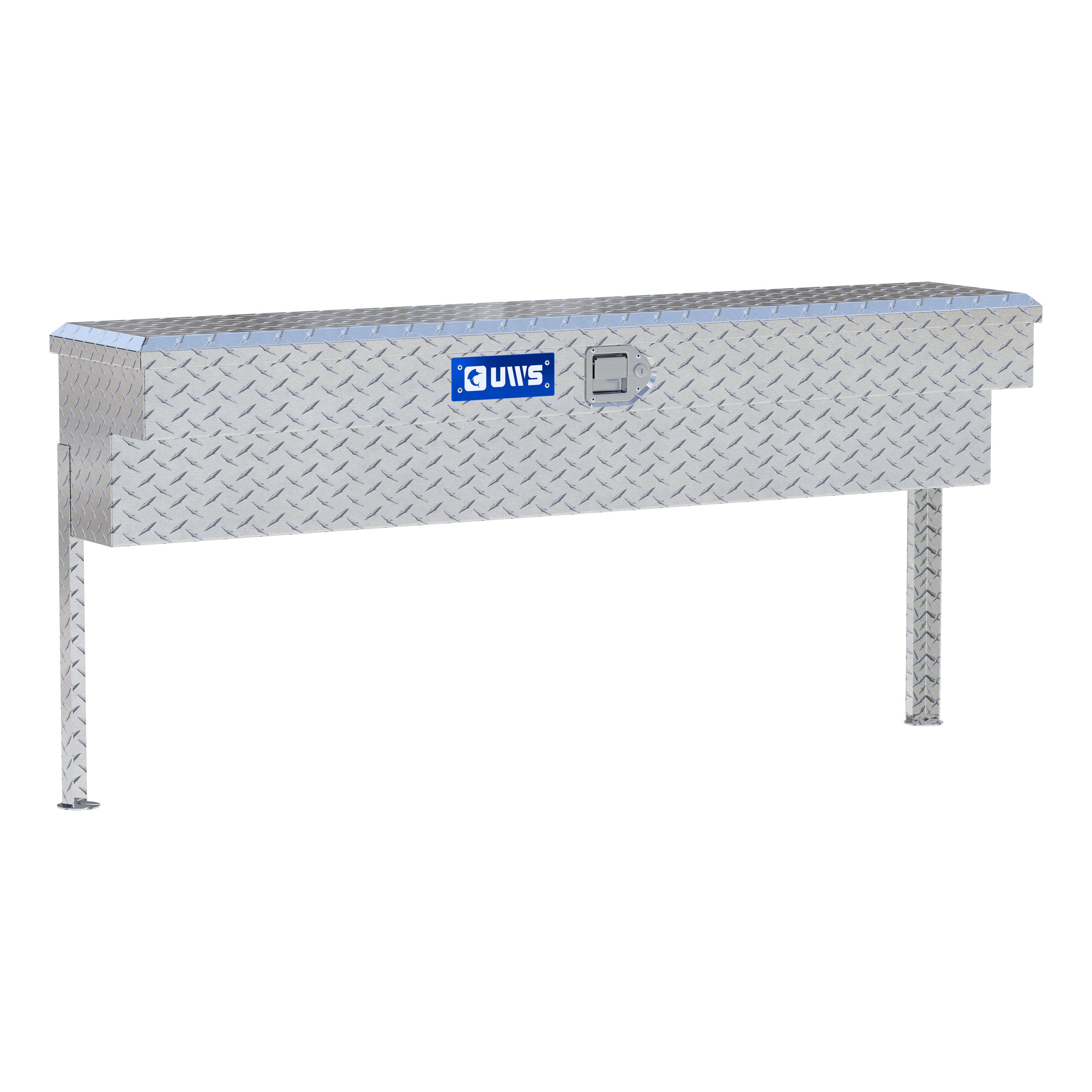 UWS TBSM-60 - Truck Side Tool Box, Bright Aluminum