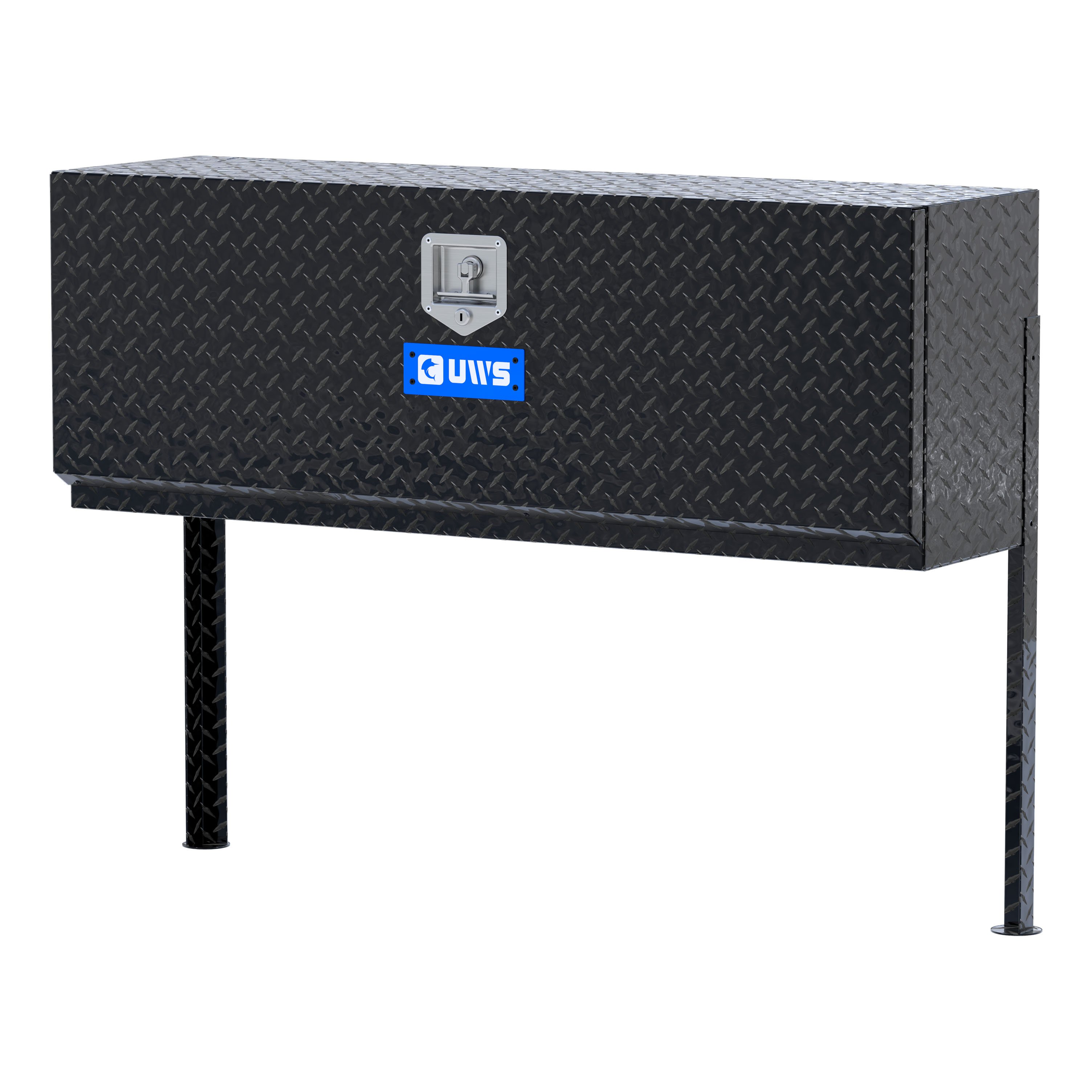 UWS TBTS-48-BLK - Topside Tool Box, Gloss Black Powder Coat