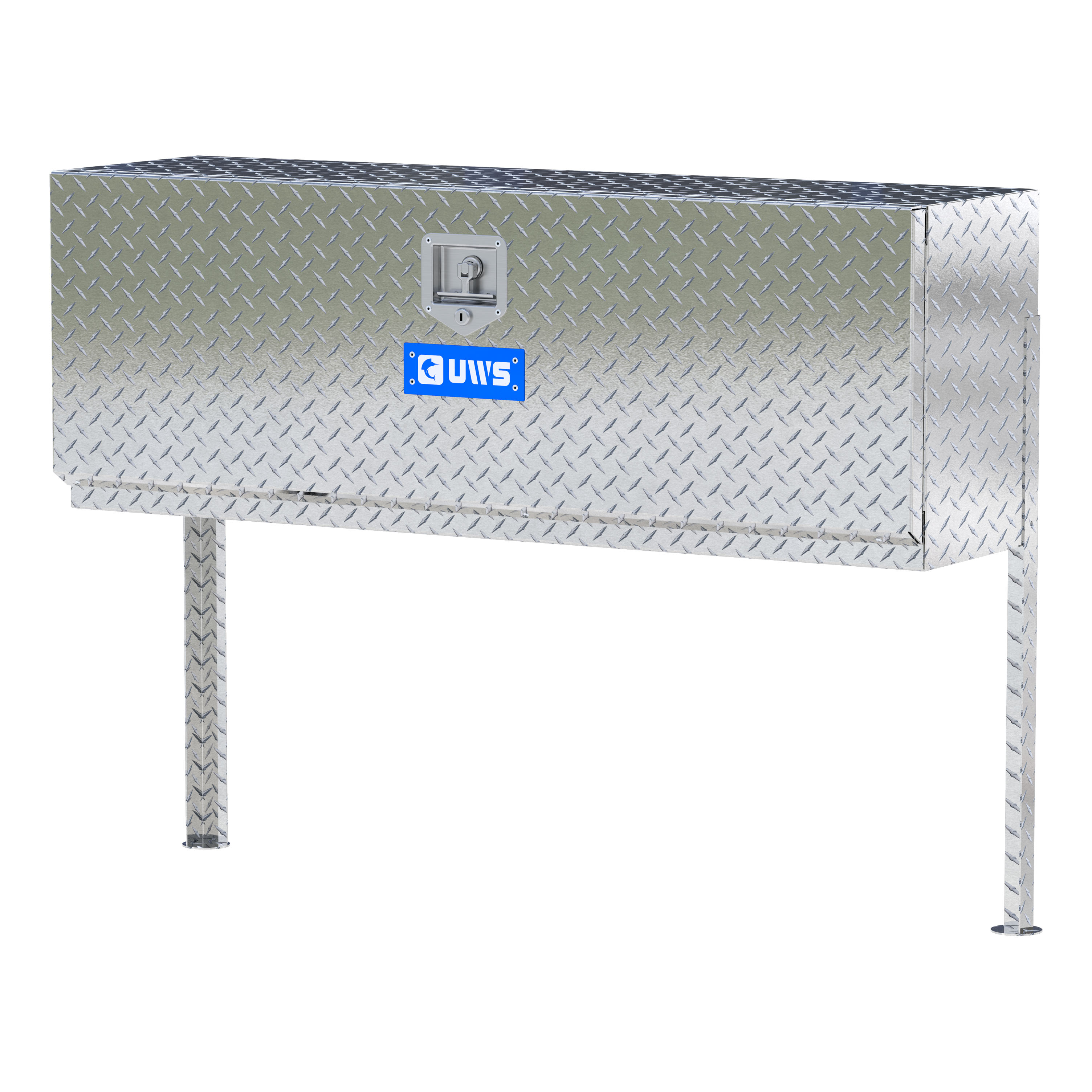 UWS TBTS-48 - Topside Tool Box, Bright Aluminum
