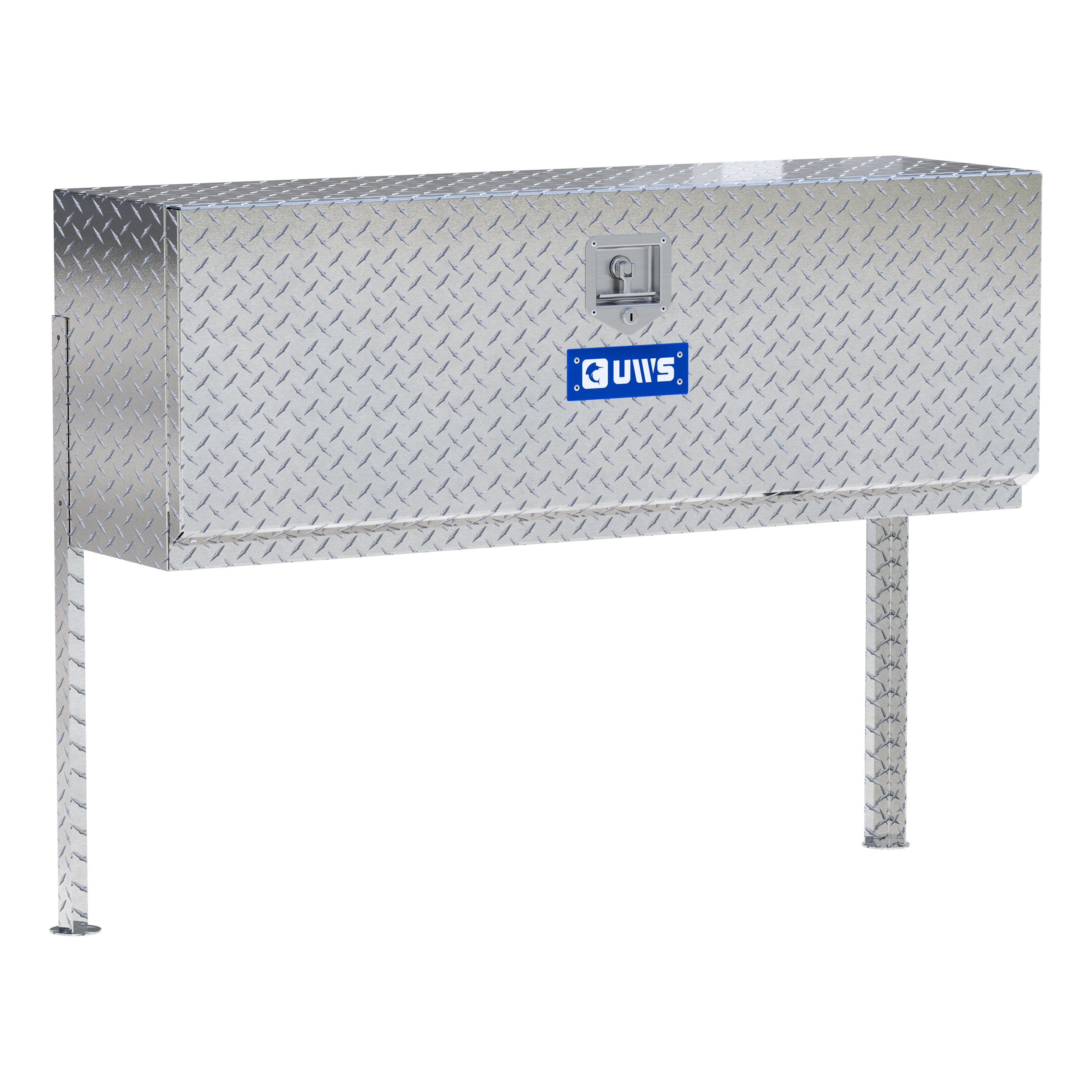 UWS TBTS-48 - Topside Tool Box, Bright Aluminum