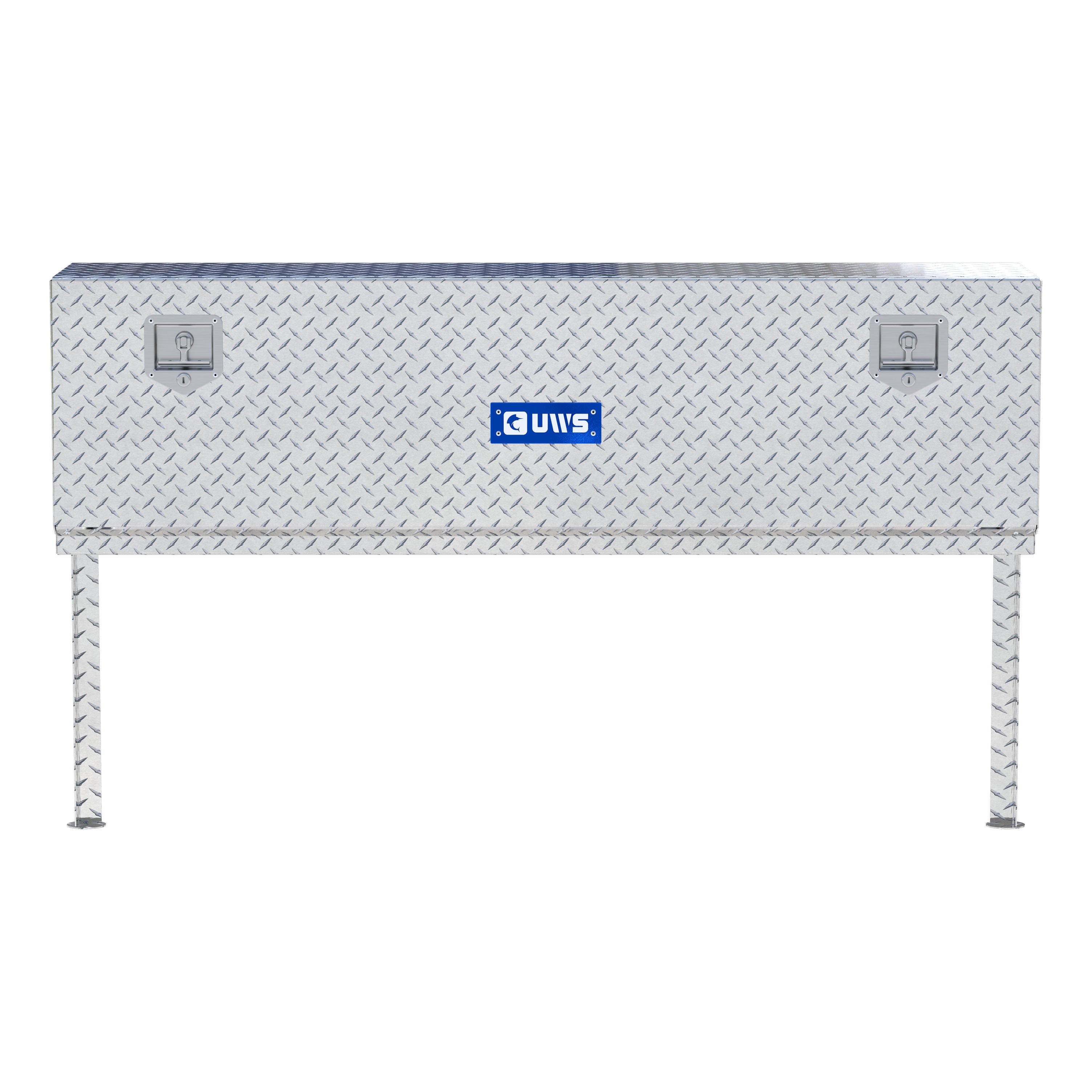 UWS TBTS-60 - Topside Tool Box, Bright Aluminum