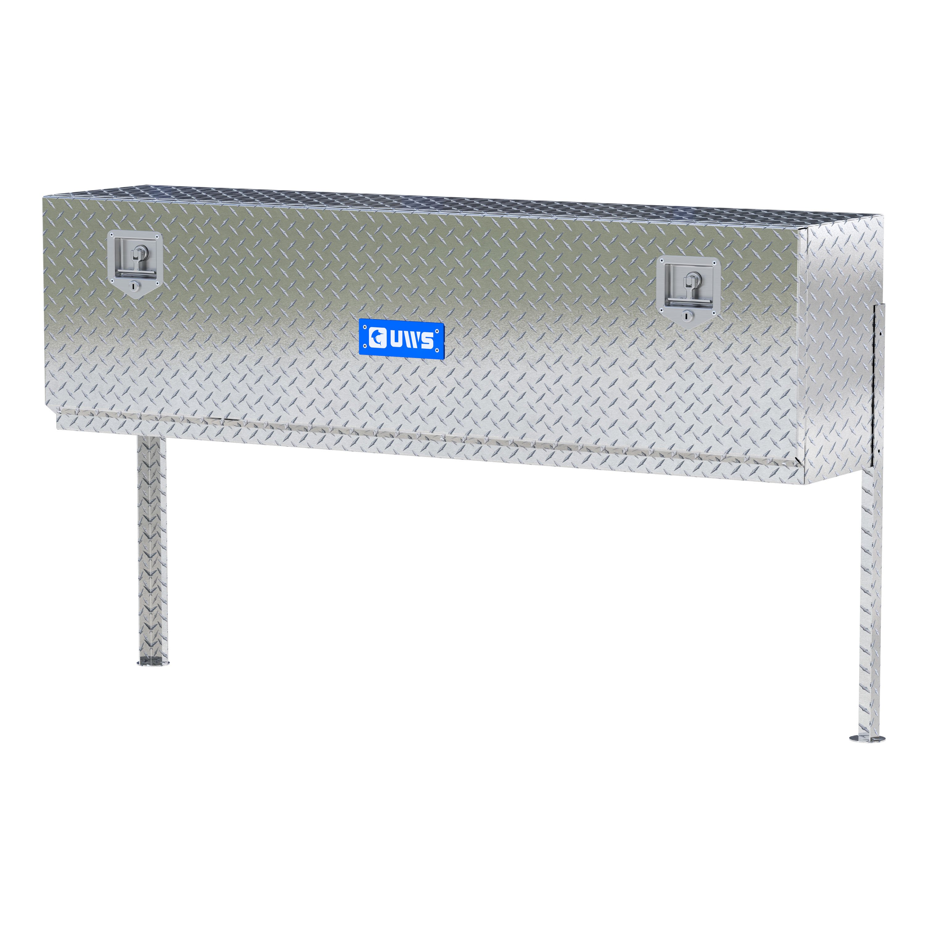 UWS TBTS-60 - Topside Tool Box, Bright Aluminum