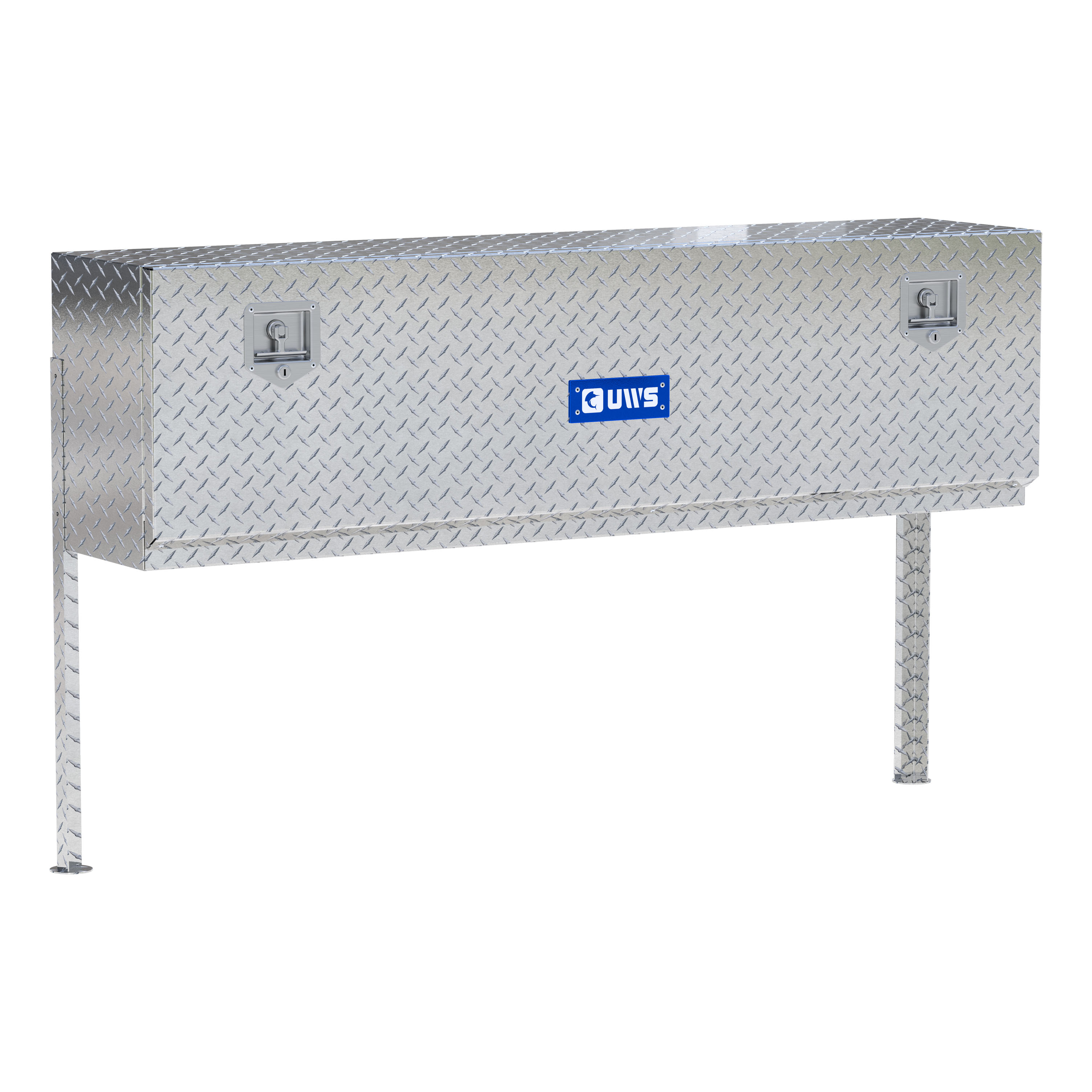 UWS TBTS-60 - Topside Tool Box, Bright Aluminum