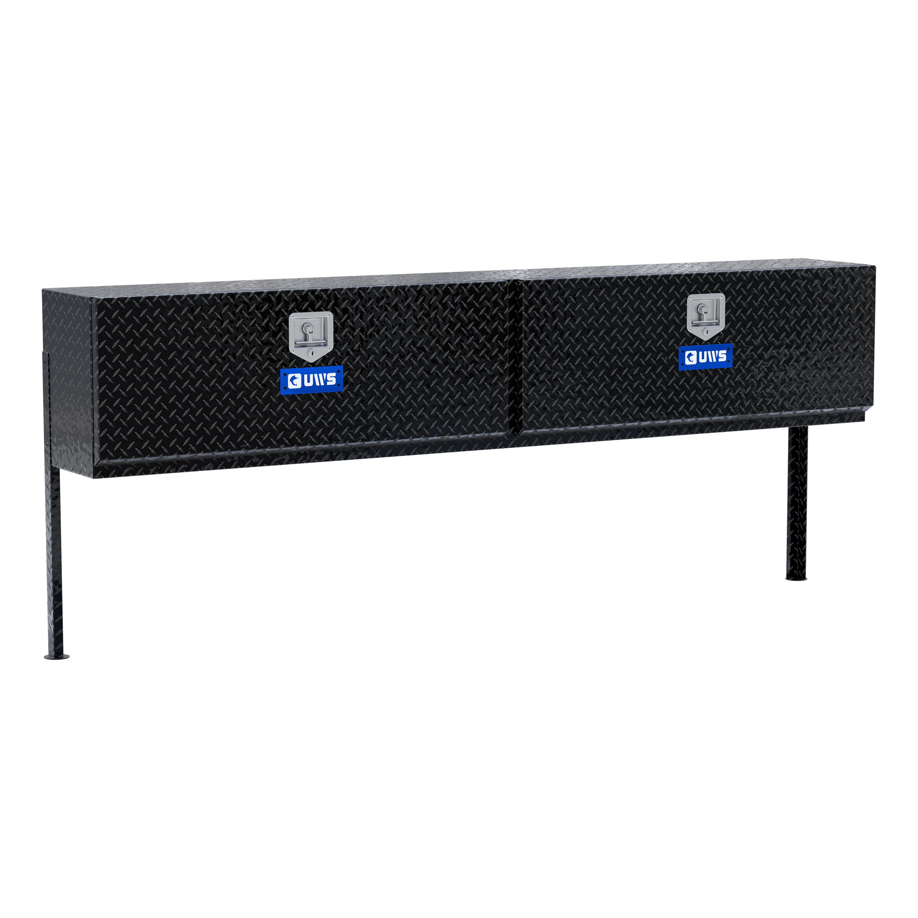 UWS TBTS-90-BLK - Topside Tool Box, Gloss Black Powder Coat