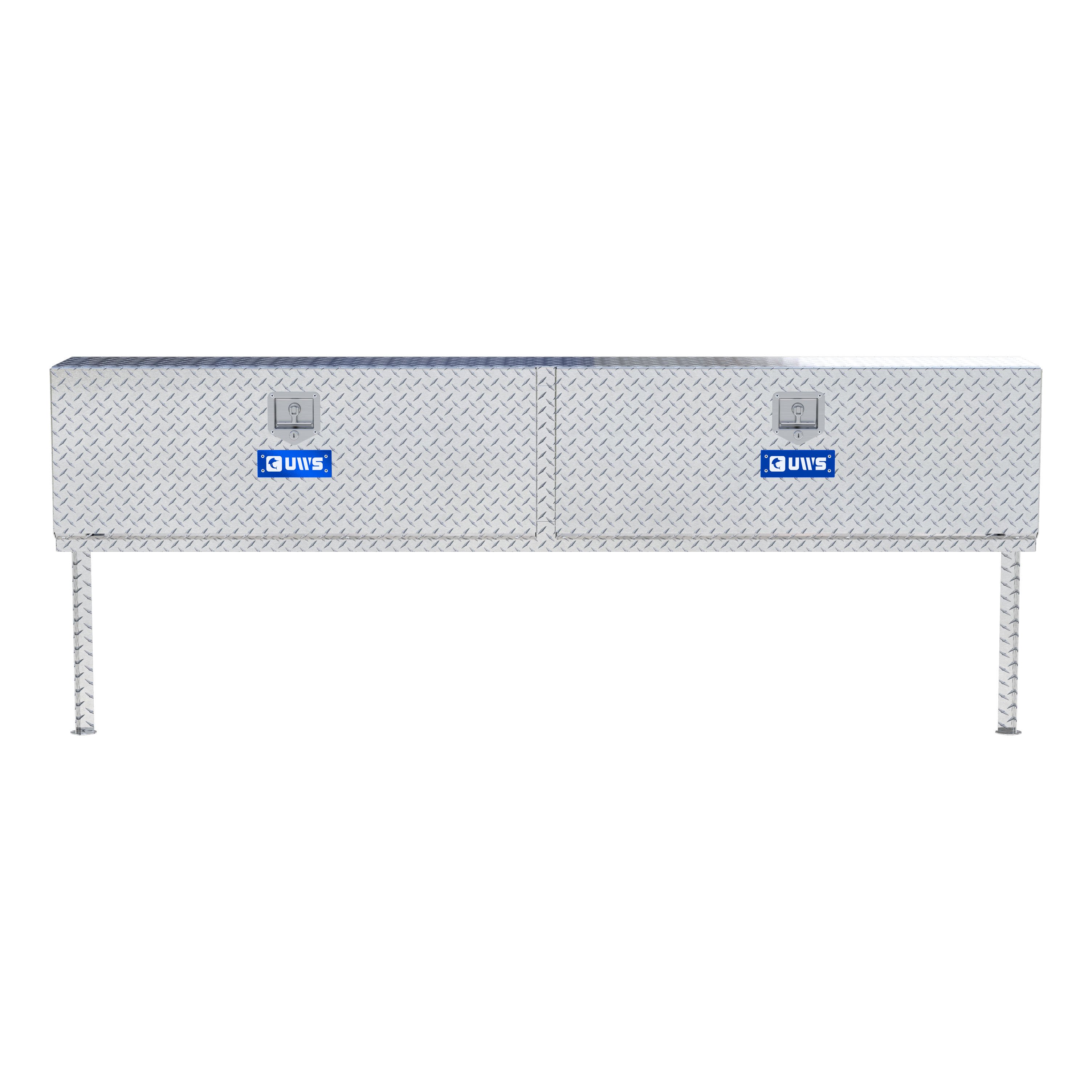 UWS TBTS-90 - Topside Tool Box, Bright Aluminum